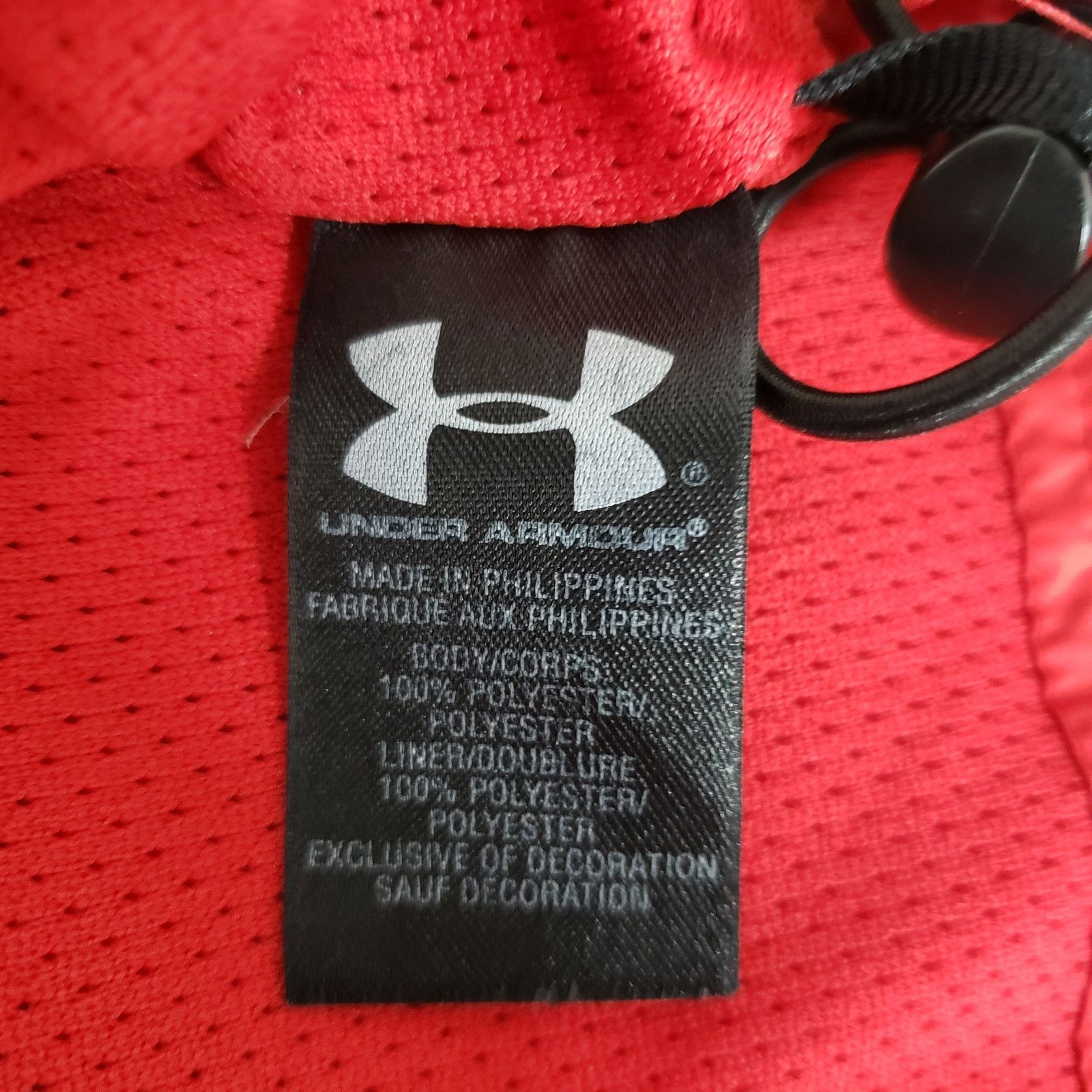 Under Armour UNDER ARMOUR Baseball Jacket Windbreaker Pullover Top Mesh Size US M / EU 48-50 / 2 - 13 Thumbnail