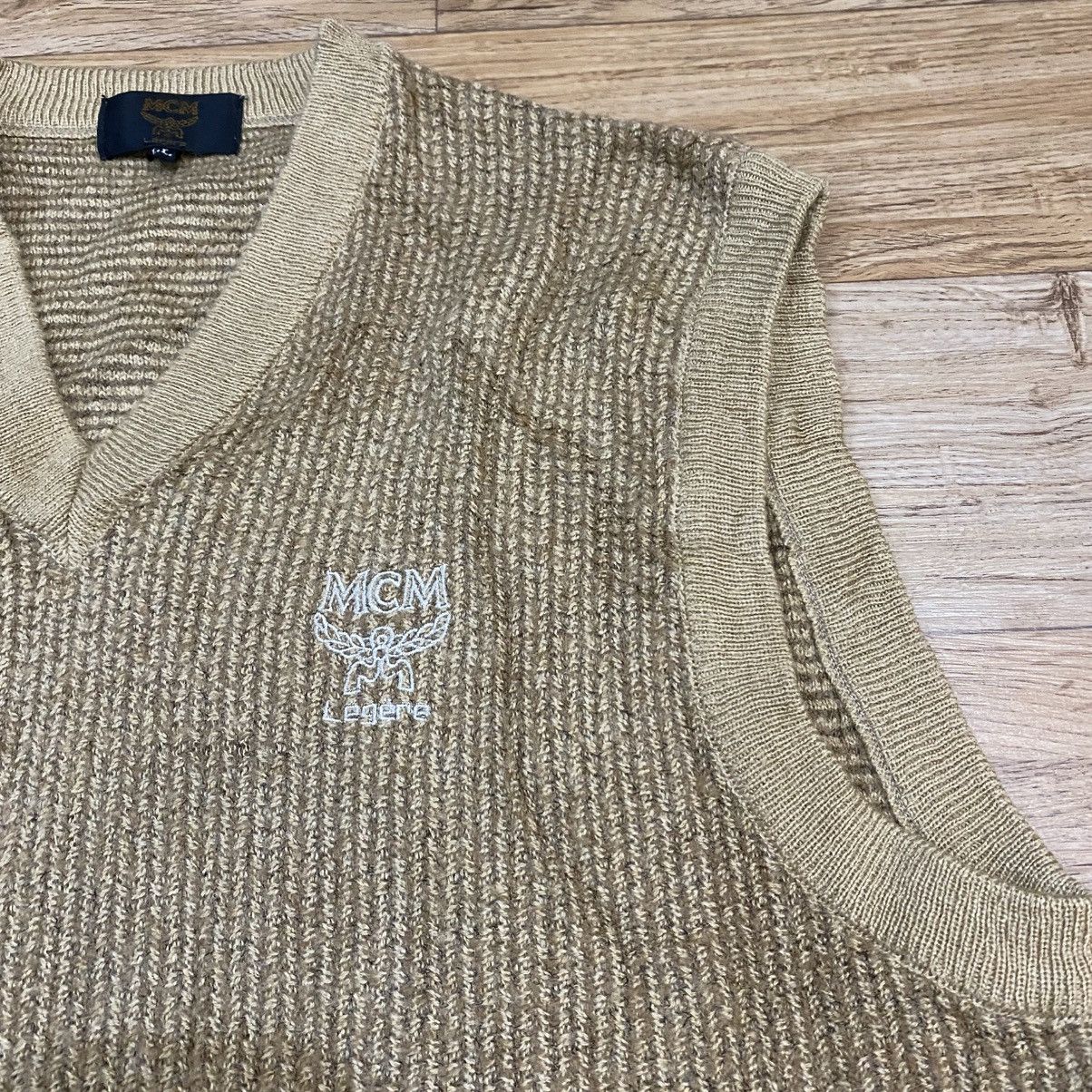 MCM MCM Old Money Woll Vest Knitwear Size US M / EU 48-50 / 2 - 4 Thumbnail