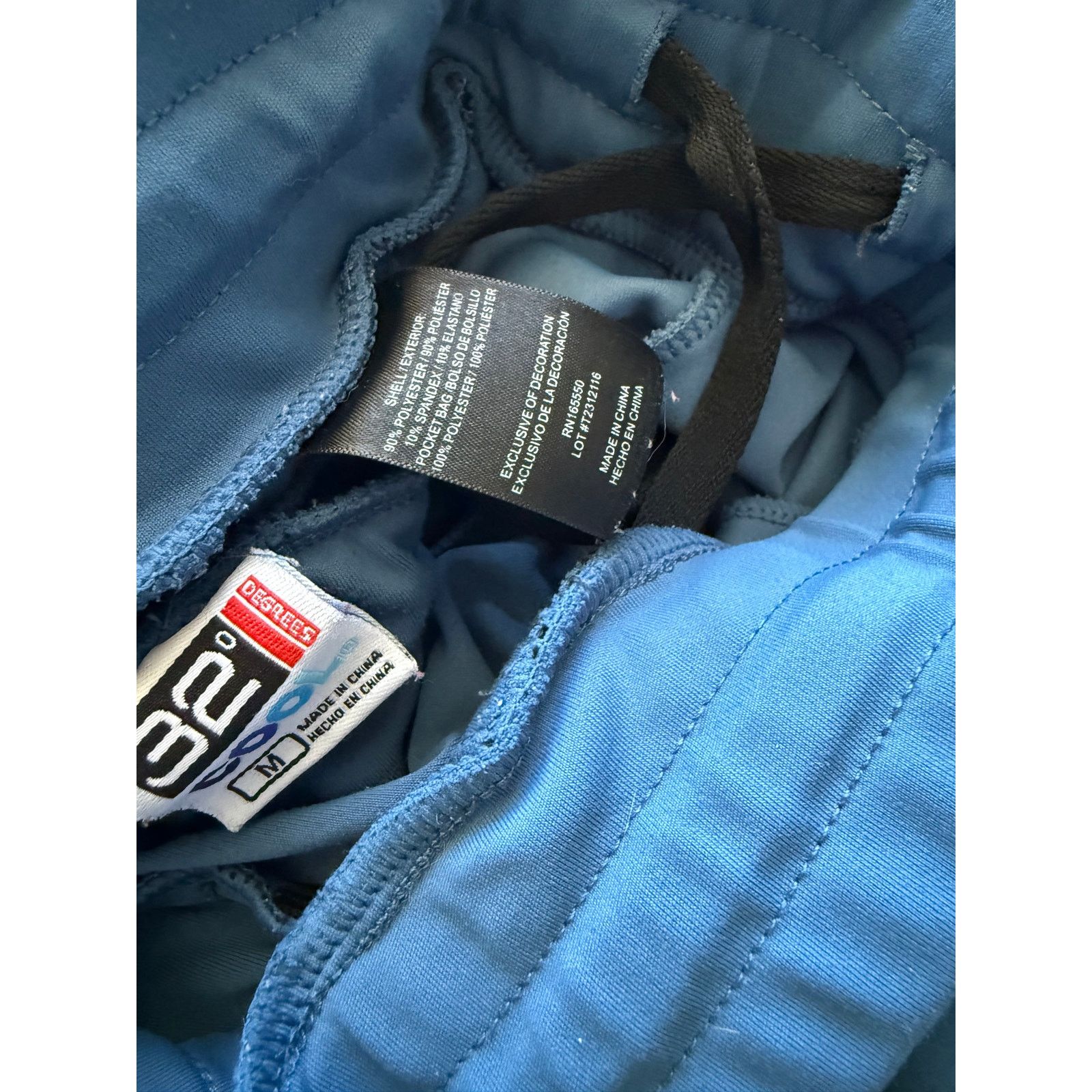 Other 32 Degrees Cool Mens Athletic Shorts Medium Blue Gym Pockets Size US 30 / EU 46 - 3 Thumbnail