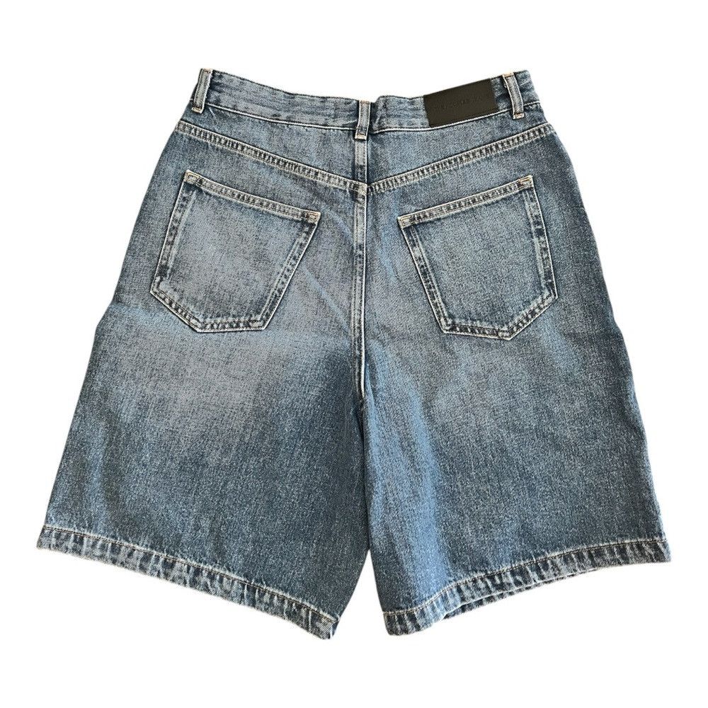 The Kooples The Kooples High Rise Pleated Denim Shorts Blue Size 2 Medi Size 28" / US 6 / IT 42 - 4 Thumbnail