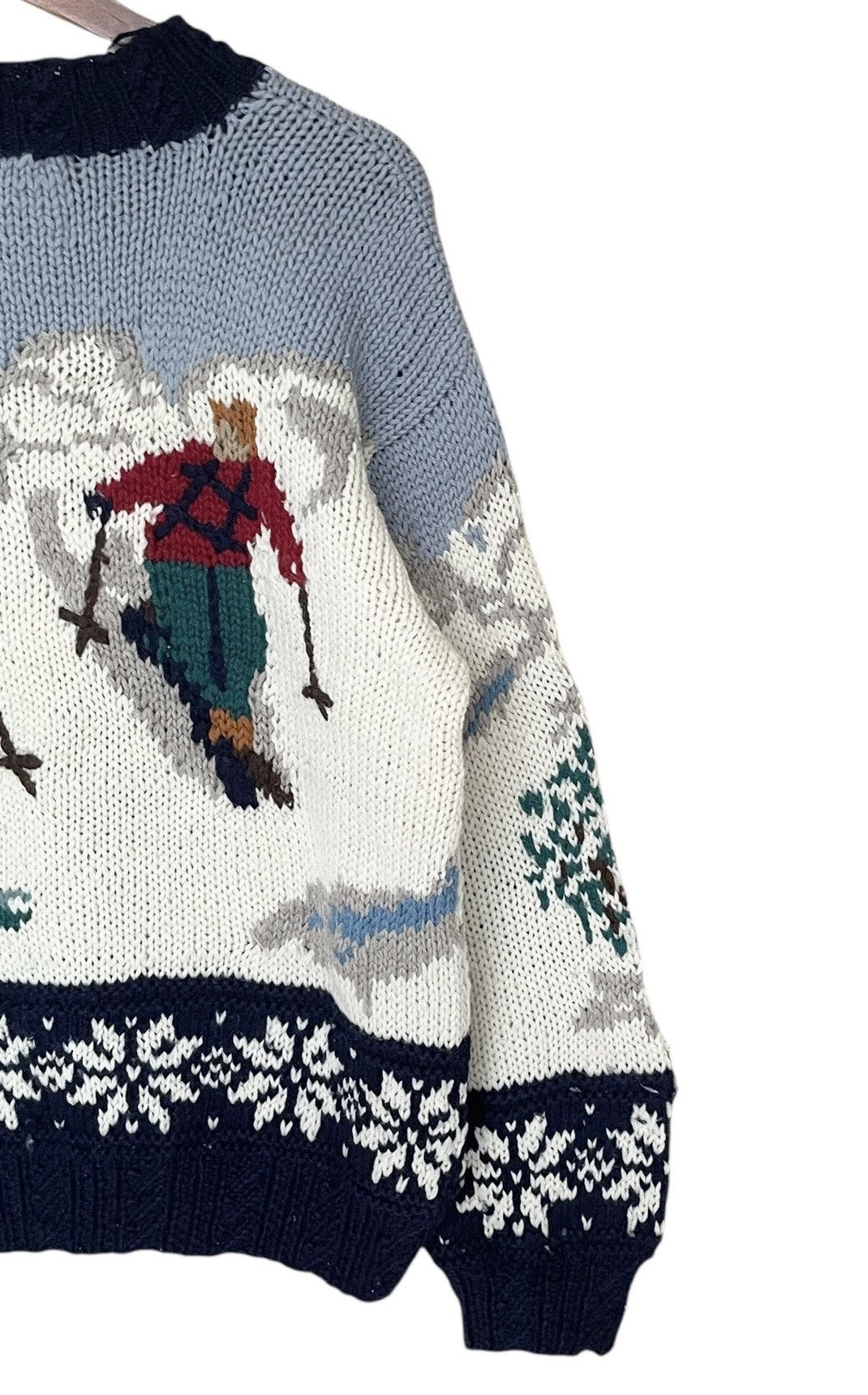 Handmade × Vintage Vintage Brand Afec’s Hand Made Knitwear Wool 1980s Size US M / EU 48-50 / 2 - 4 Thumbnail