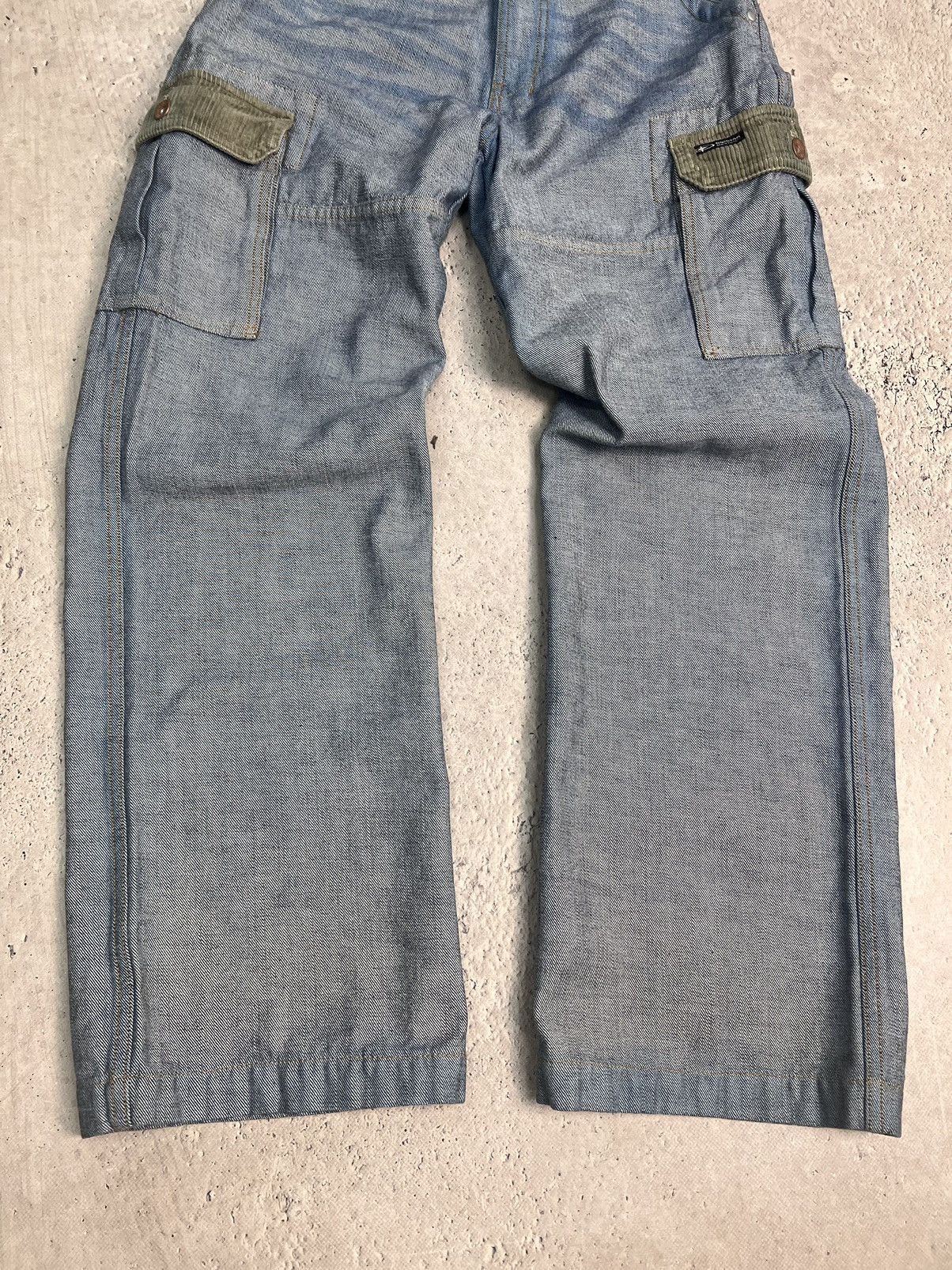 Diesel × Japanese Brand × Vintage Ecko Jnco jeans baggy pants rap hip hop usa 90s drip Size US 30 / EU 46 - 2 Thumbnail