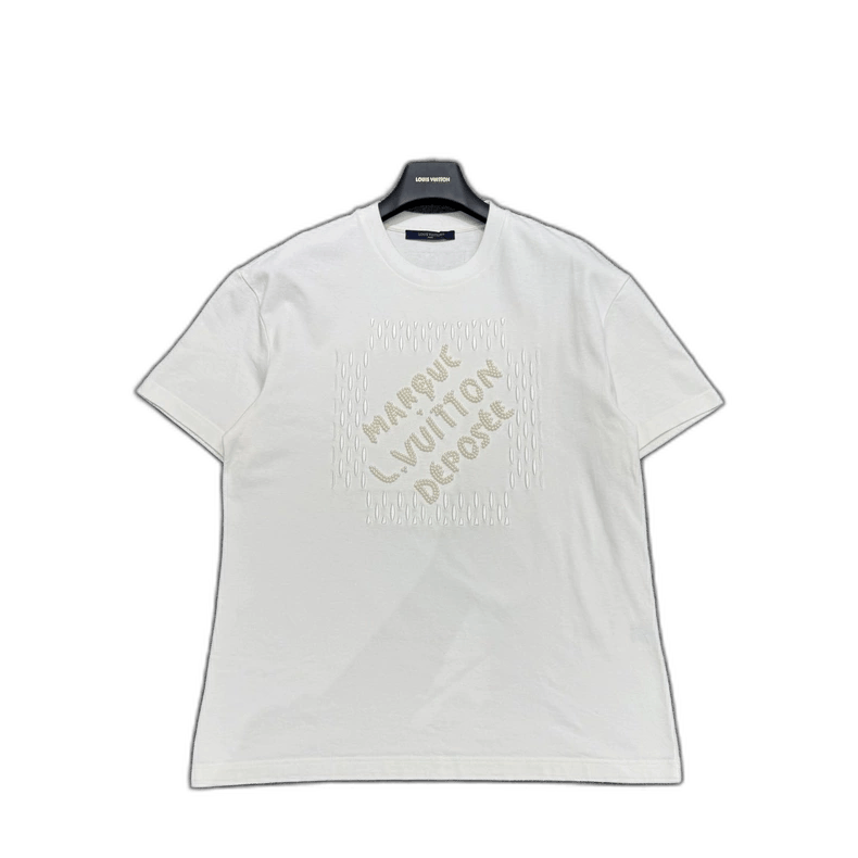 Louis Vuitton × Nigo Louis Vuitton Embroidered Mockneck Tee