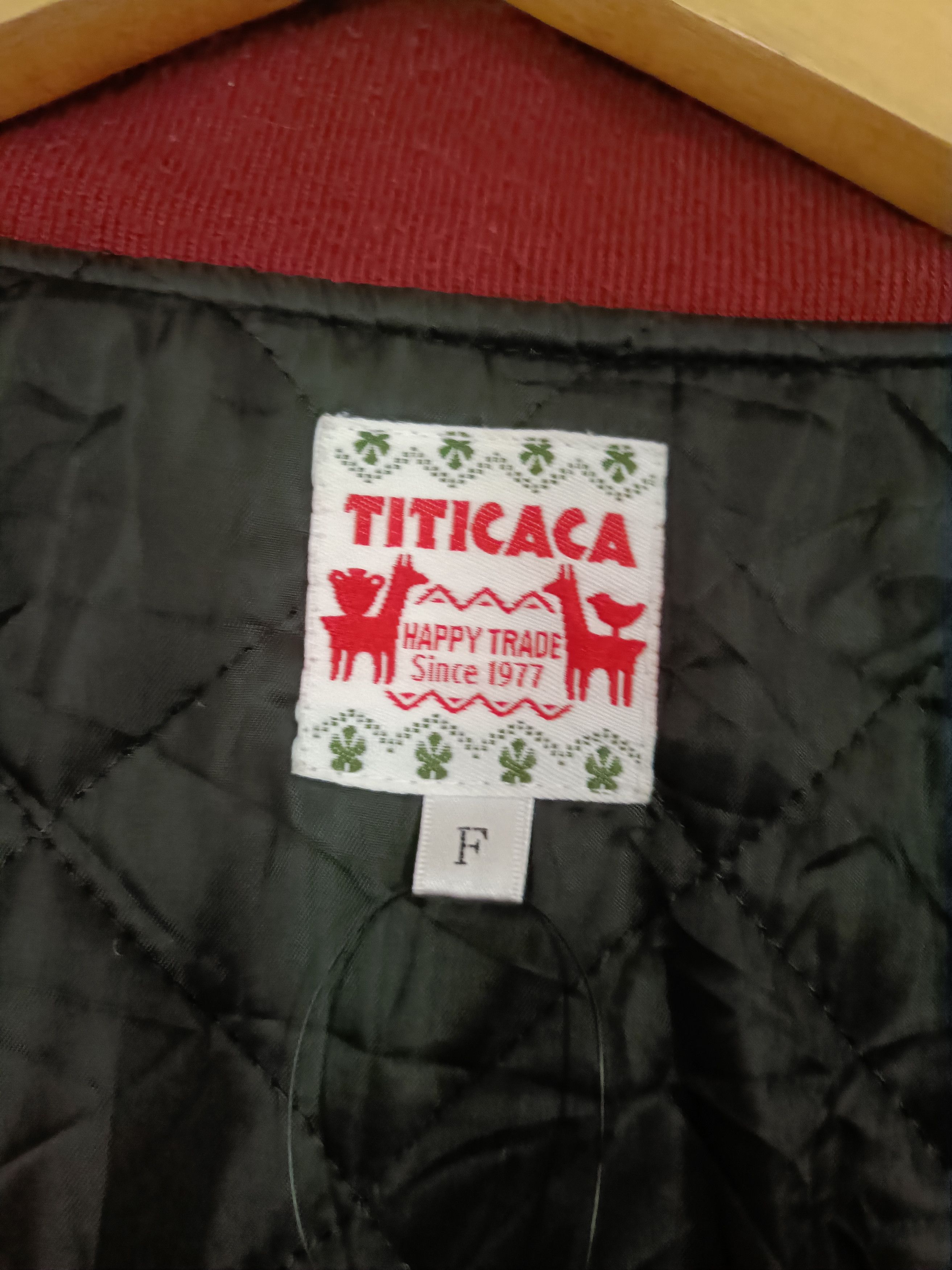 Japanese Brand Vintage Titicaca Thunderbird Navajo aztec bomber jacket Size ONE SIZE - 9 Thumbnail