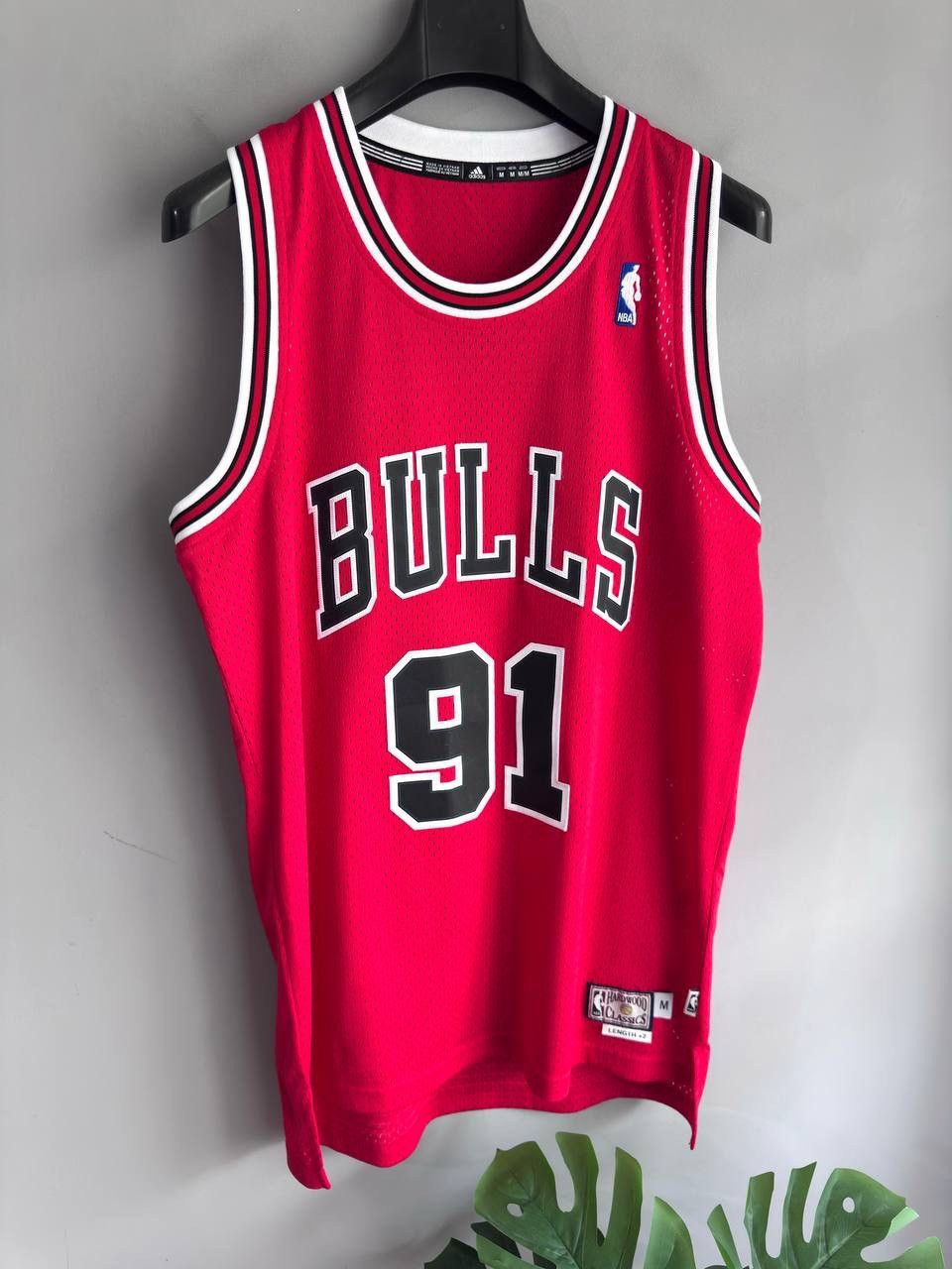 Adidas Adidas Chicago Bulls NBA Basketball Jersey #91 RODMAN, M Size US M / EU 48-50 / 2 - 2 Thumbnail