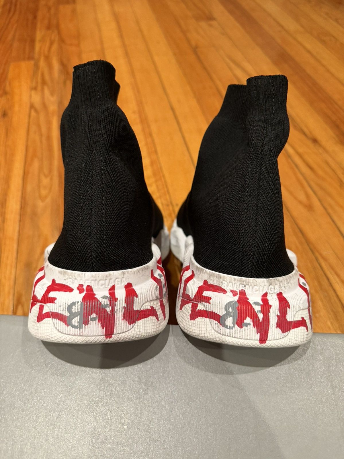 Balenciaga Balenciaga Speed Trainer Black Size US 13 / EU 46 - 5 Thumbnail