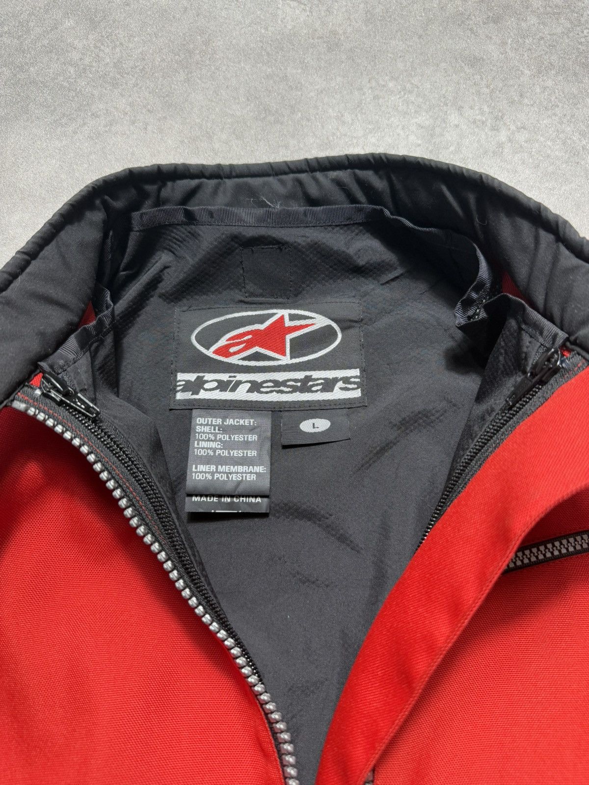 Alpinestars × Indian Motorcycle × Vintage Alpinestars Red Jacket Racing Cropped Boxy Fit Vintage Size L / US 10 / IT 46 - 10 Thumbnail