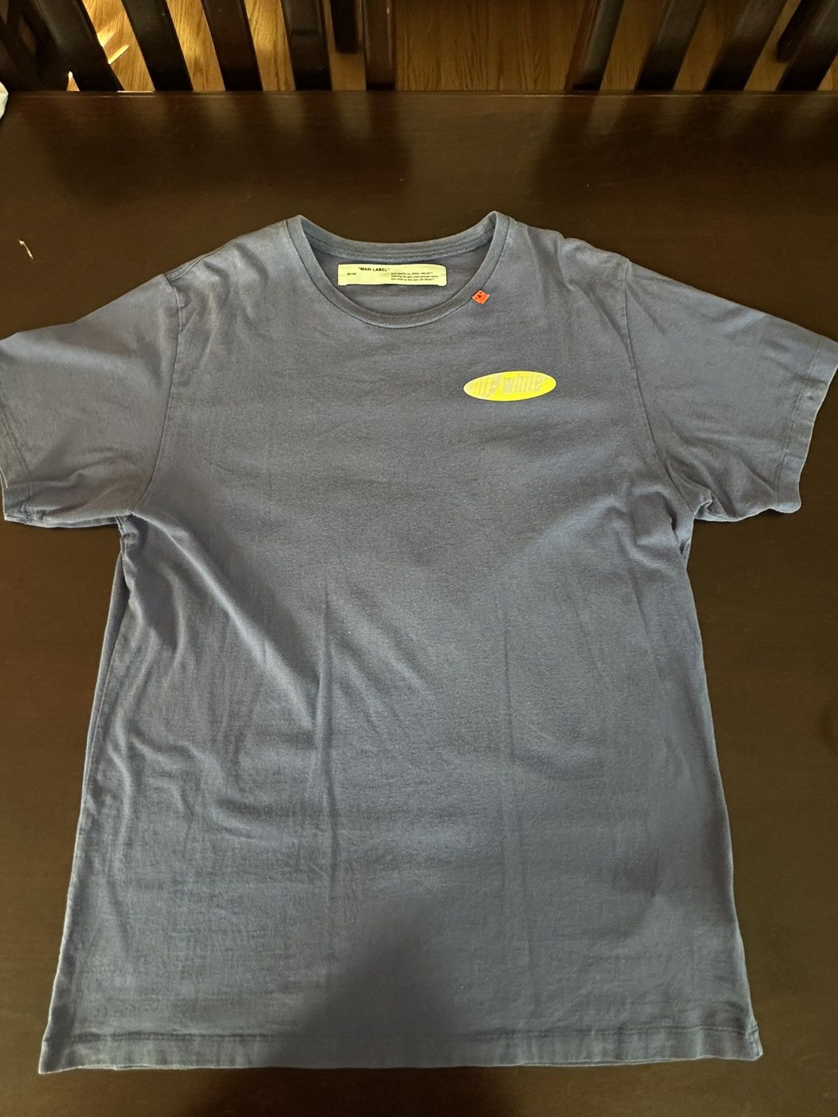 Off-White Off White Blue Double Arrows T-Shirt Size US XXL / EU 58 / 5 - 1 Thumbnail