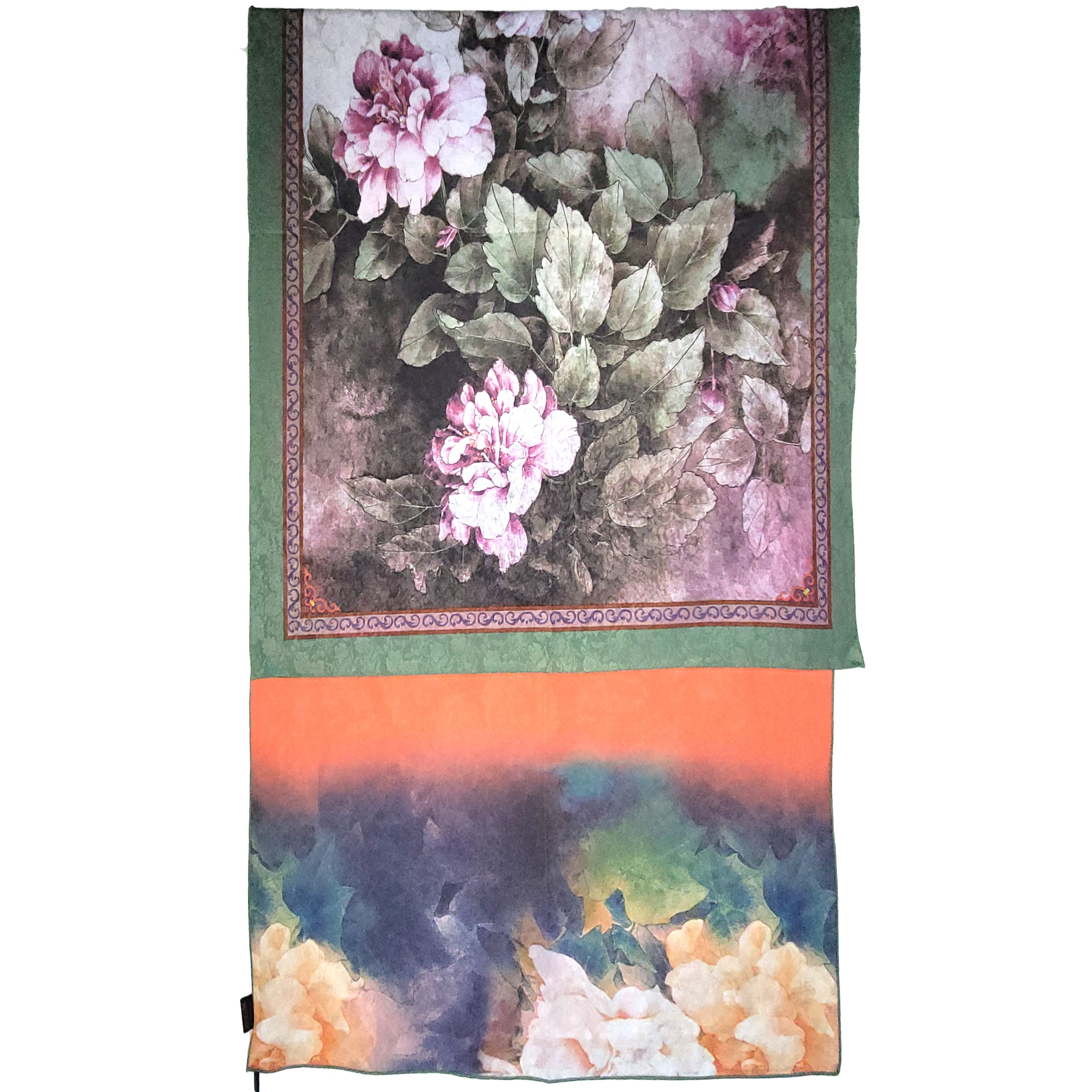 Other NWT Double-Sided Silk Scarf 27"x70" Long Rectangle Wrap 3336 Size ONE SIZE - 3 Thumbnail