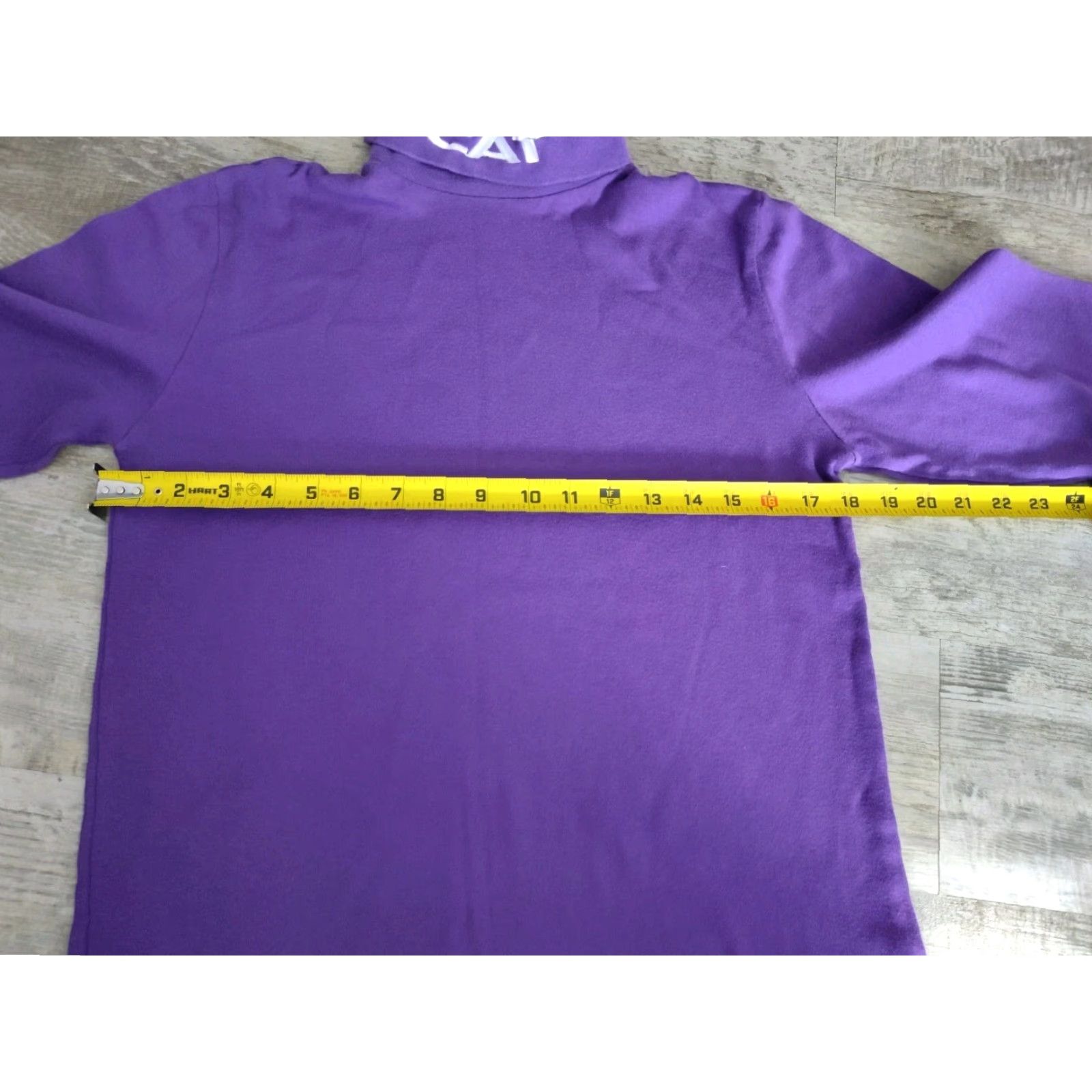 Vintage VINTAGE Arctic Cat Turtleneck Shirt Long Sleeve Unisex Adults Small Purple 90s Winter Cozy Made in USA Size US S / EU 44-46 / 1 - 6 Thumbnail