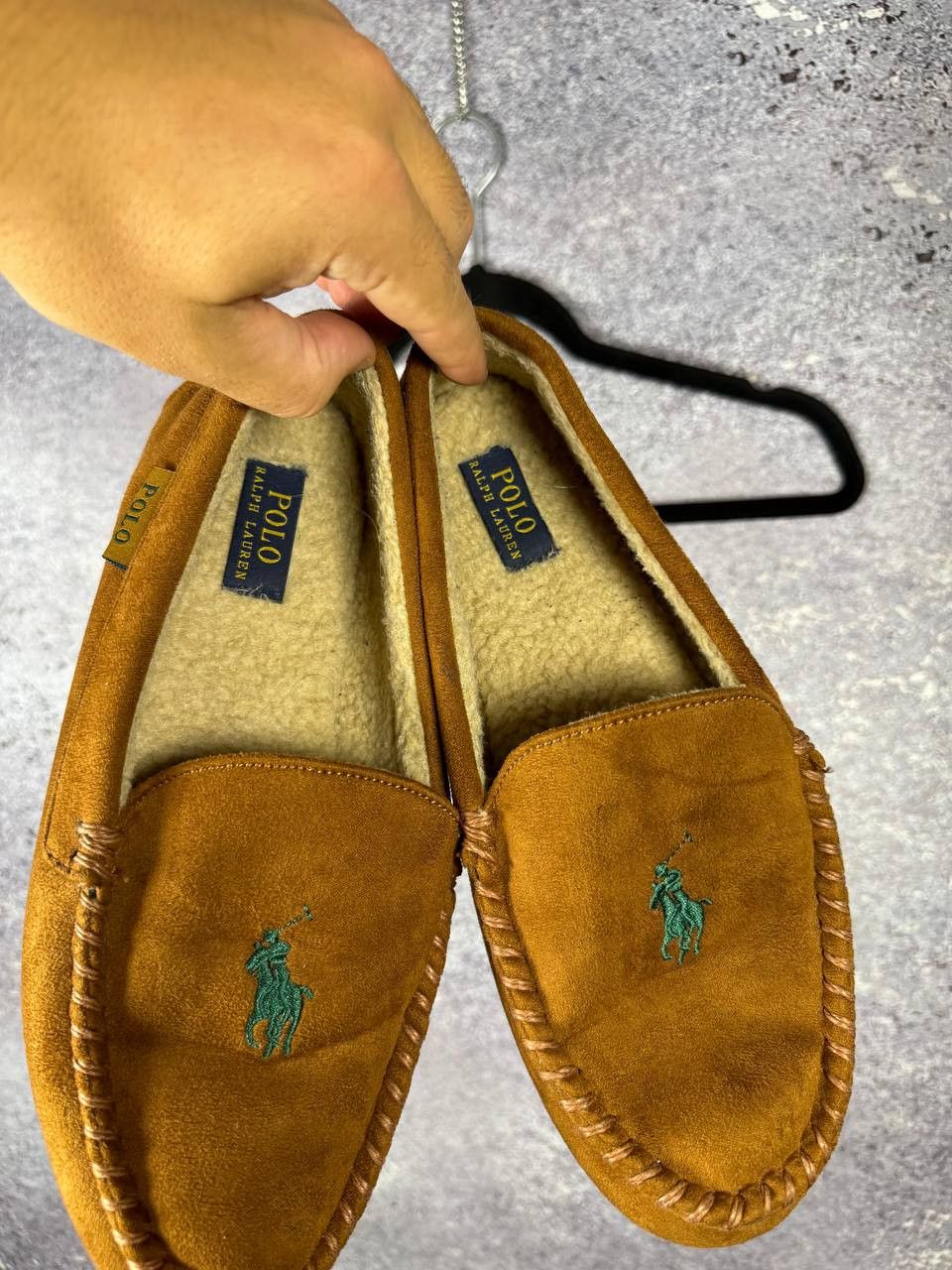 Polo Ralph Lauren Vintage Polo Ralph Lauren Suede Moccasin Brown Slipper US 9 Size US 9 / EU 42 - 5 Thumbnail