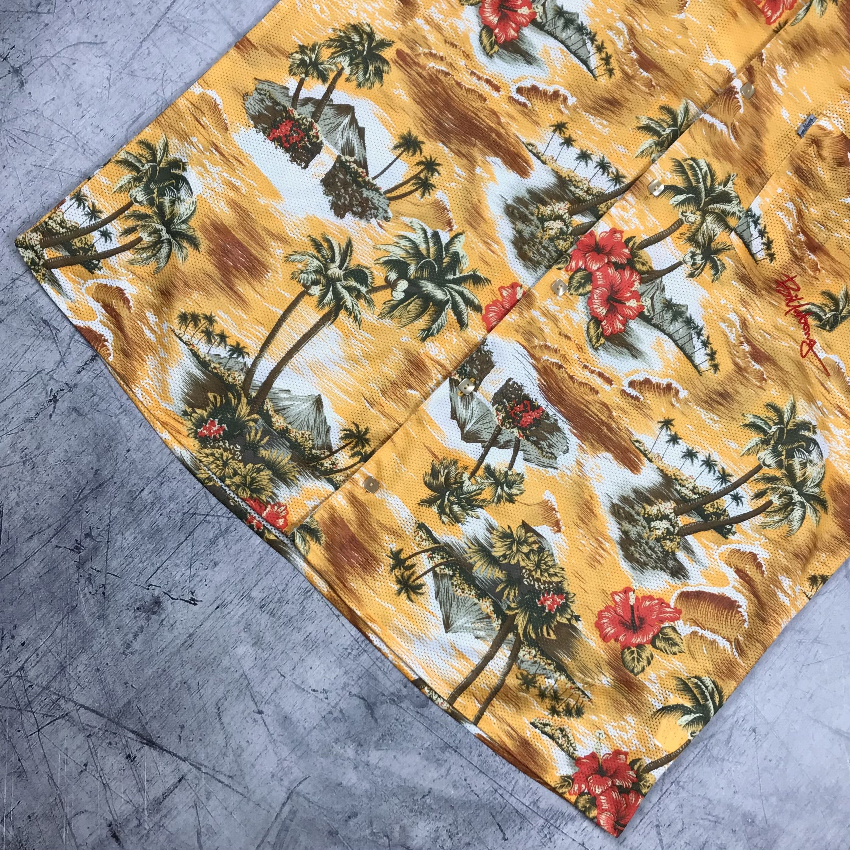 Billabong Y2K Billabong Hong Kong Hawaii SS Shirt Size US XL / EU 56 / 4 - 11 Thumbnail