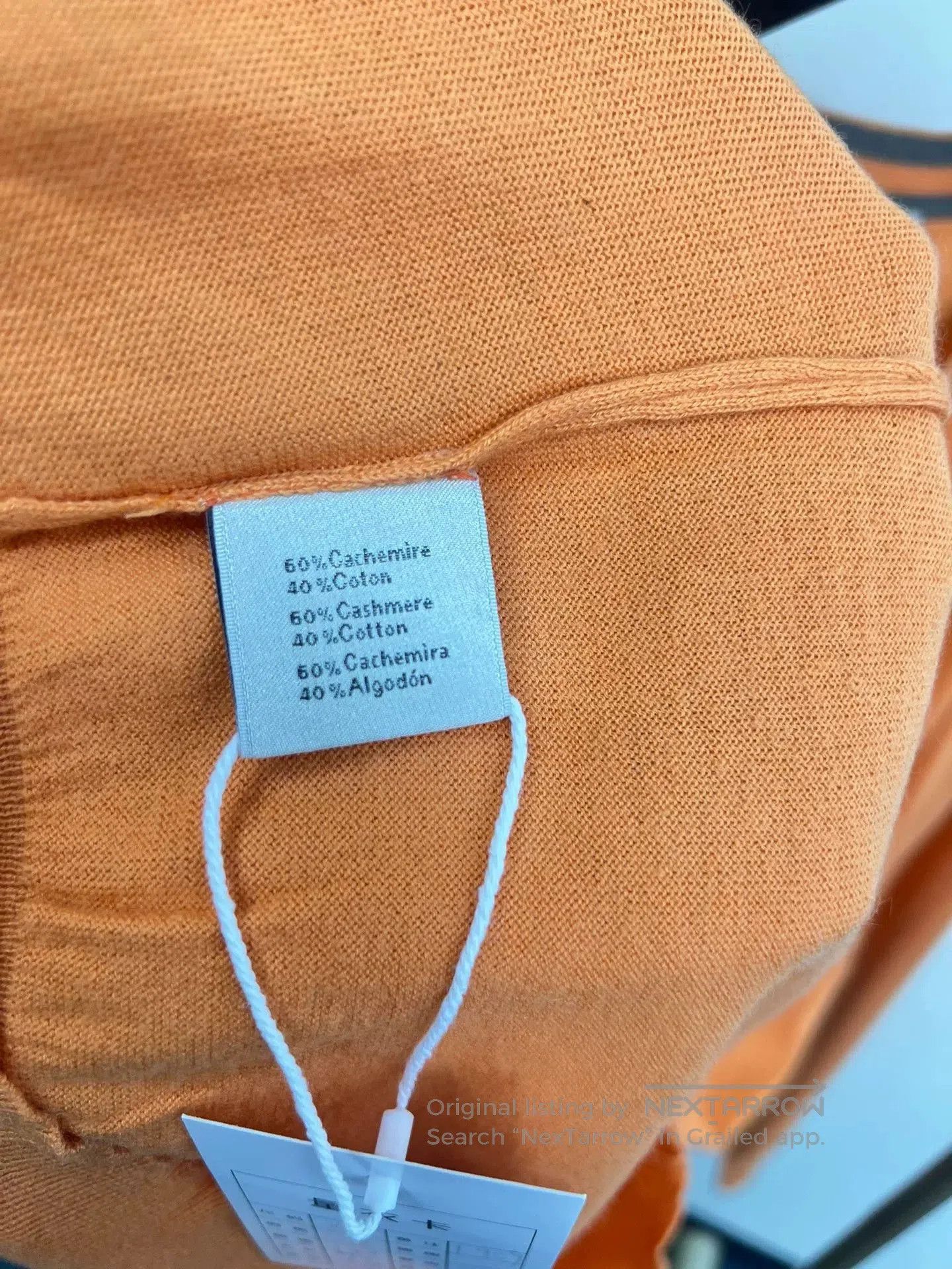 Hermes Hermes Cashmere Knit Sweater XXL. Size US XXL / EU 58 / 5 - 4 Thumbnail