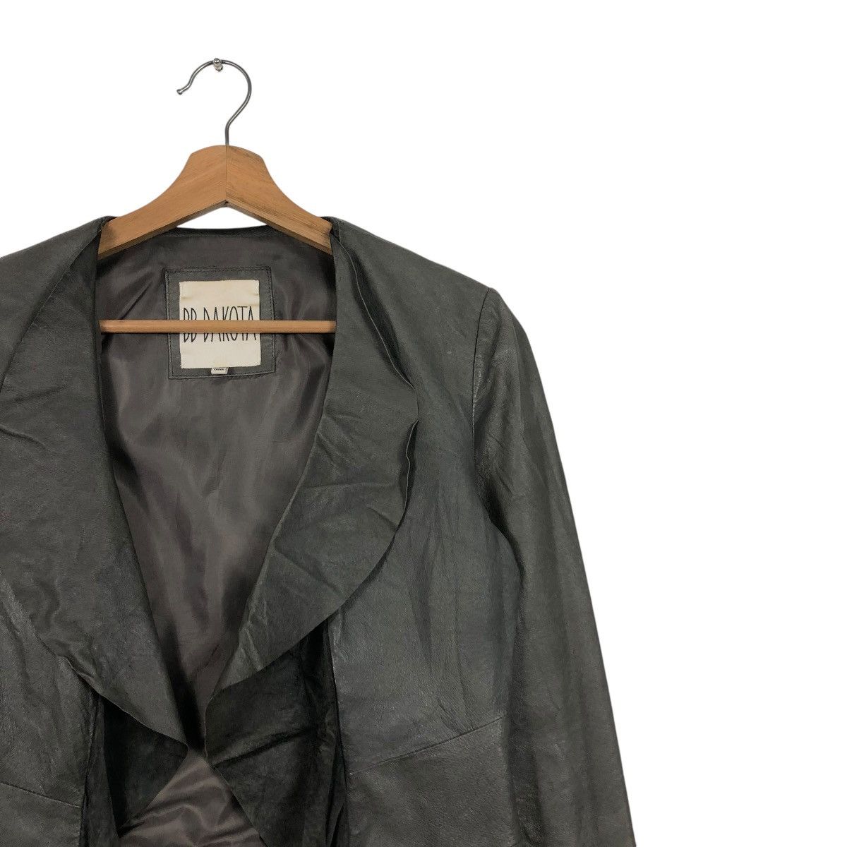Japanese Brand 🔥VTG CROPPED BIKER LEATHER JACKET BB DAKOTA 14th ADDICTION Size US S / EU 44-46 / 1 - 8 Thumbnail