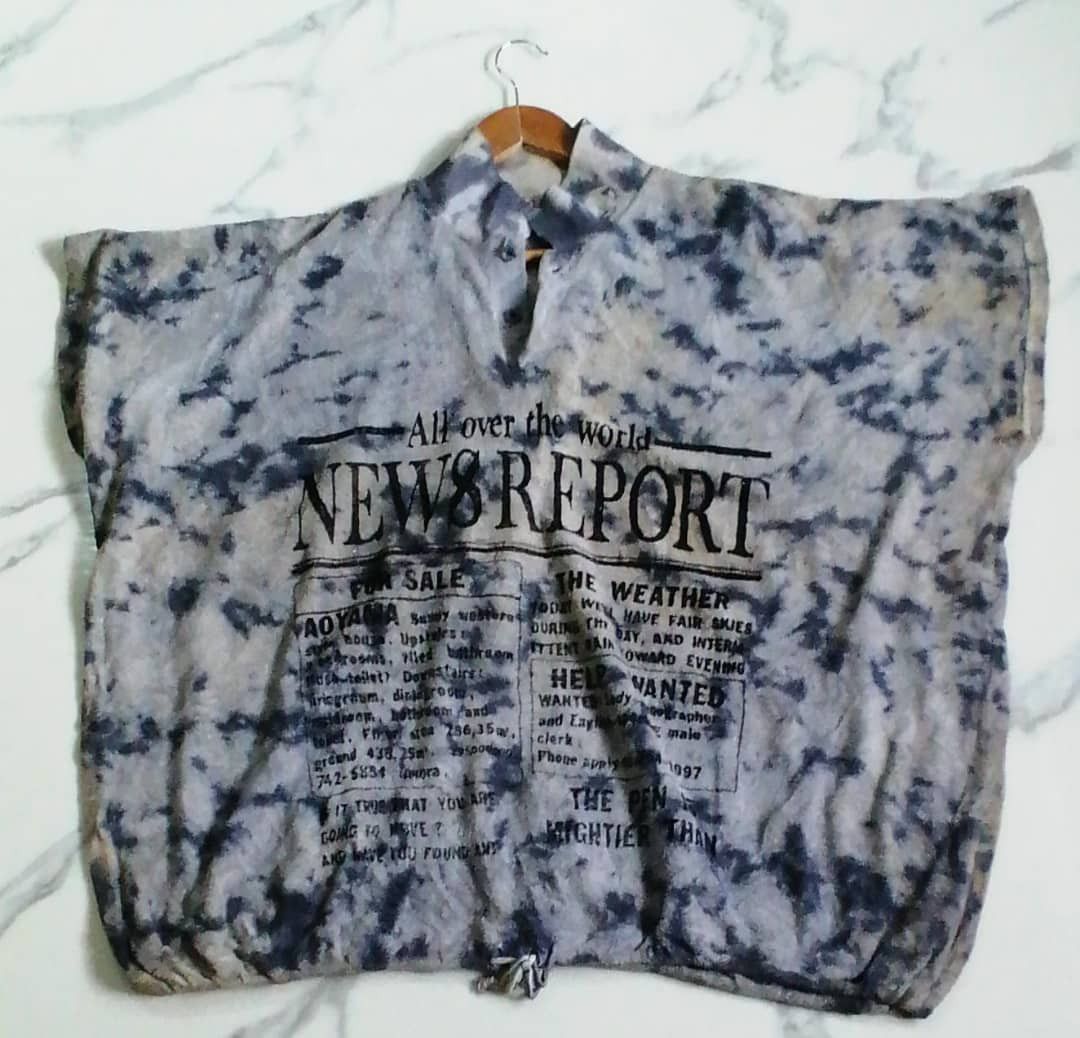 Other distress NEAT AVERA Crew Neck Women Sweatshirt news report Size US XL / EU 56 / 4 - 1 Thumbnail
