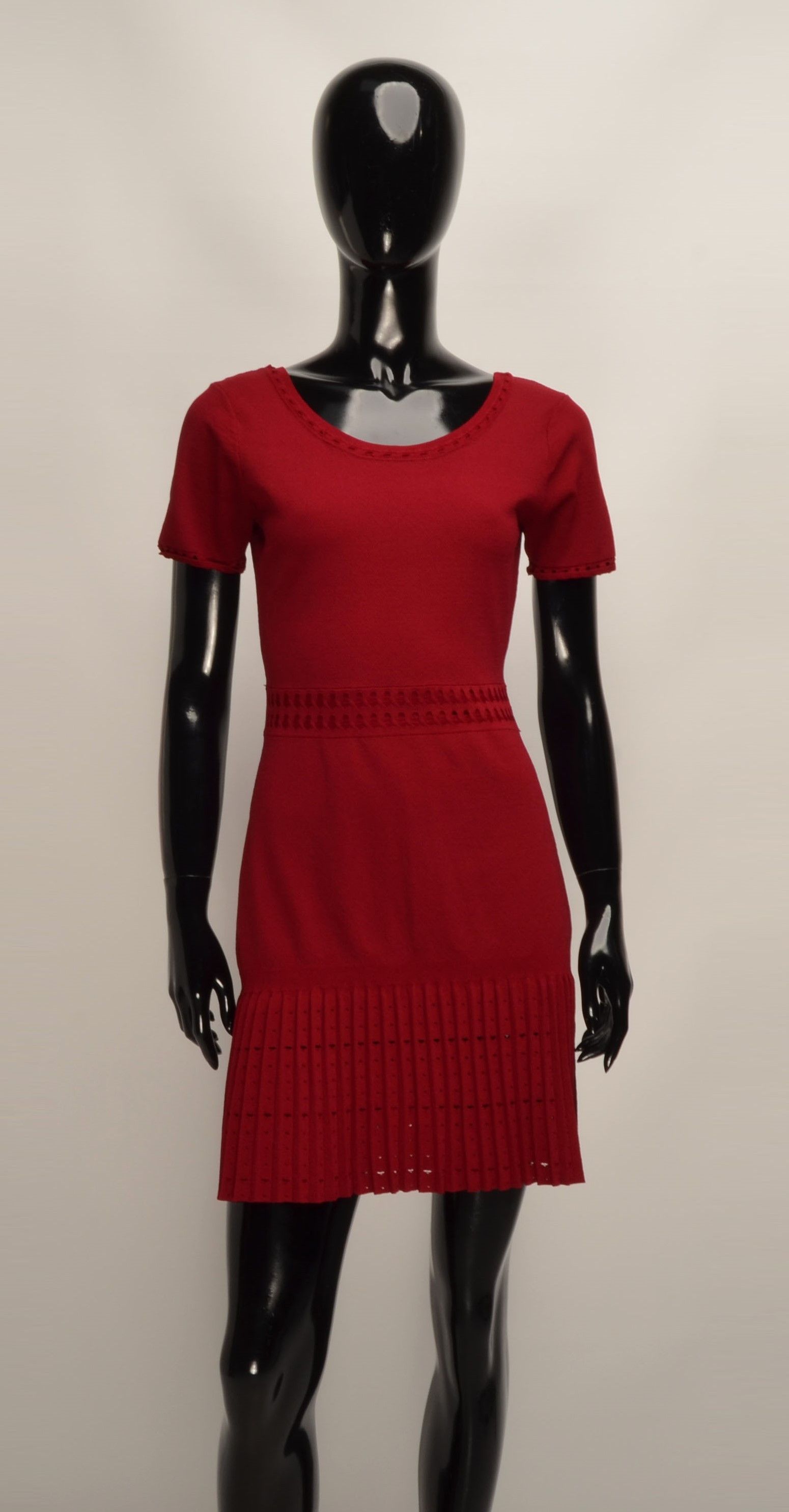Sandro Sandro Paris Coquette Cherry Fit & Flare Mini Dress Size S / US 4 / IT 40 - 1 Thumbnail