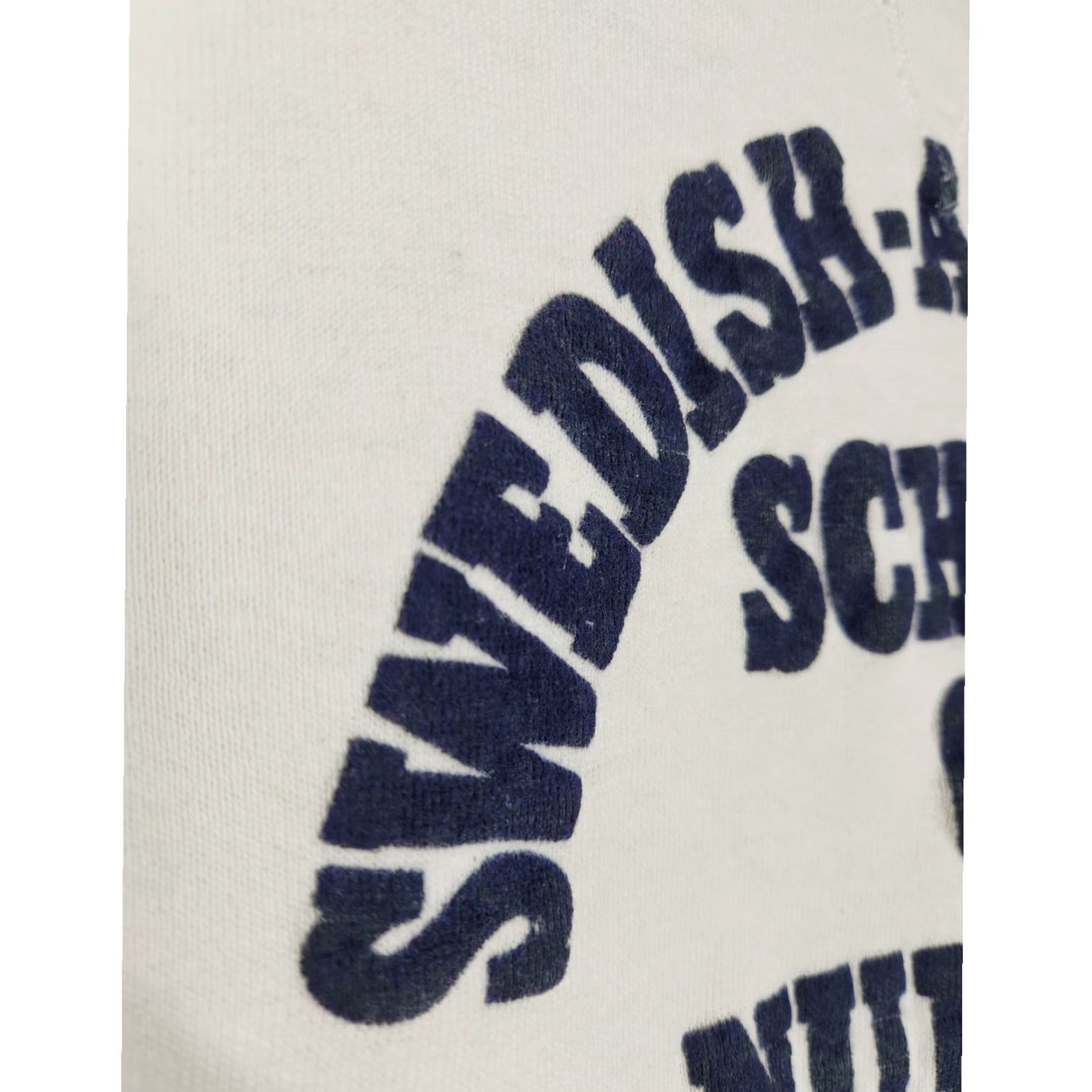 Vintage Vintage Swedish American School Nursing Crewneck Sweatshirt Shirt Unisex Adults XS White 60s 50s VINTAGE Size US XS / EU 42 / 0 - 4 Thumbnail