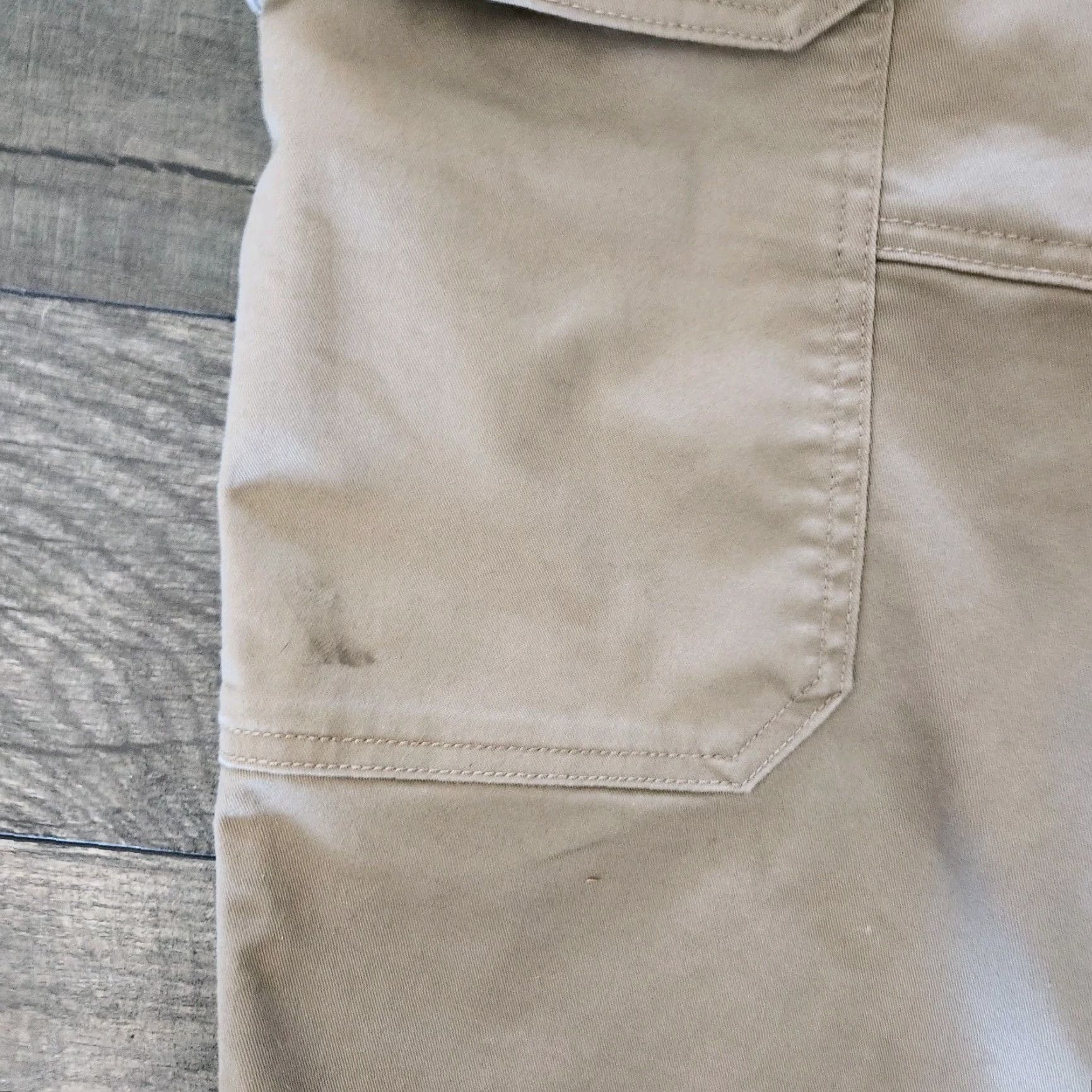 Vintage Duluth 40 Grit Cargo Pants Mens 44x30 Khaki Tan Workwear Cargo Regular Straight Mens Size US 44 / EU 60 - 4 Thumbnail
