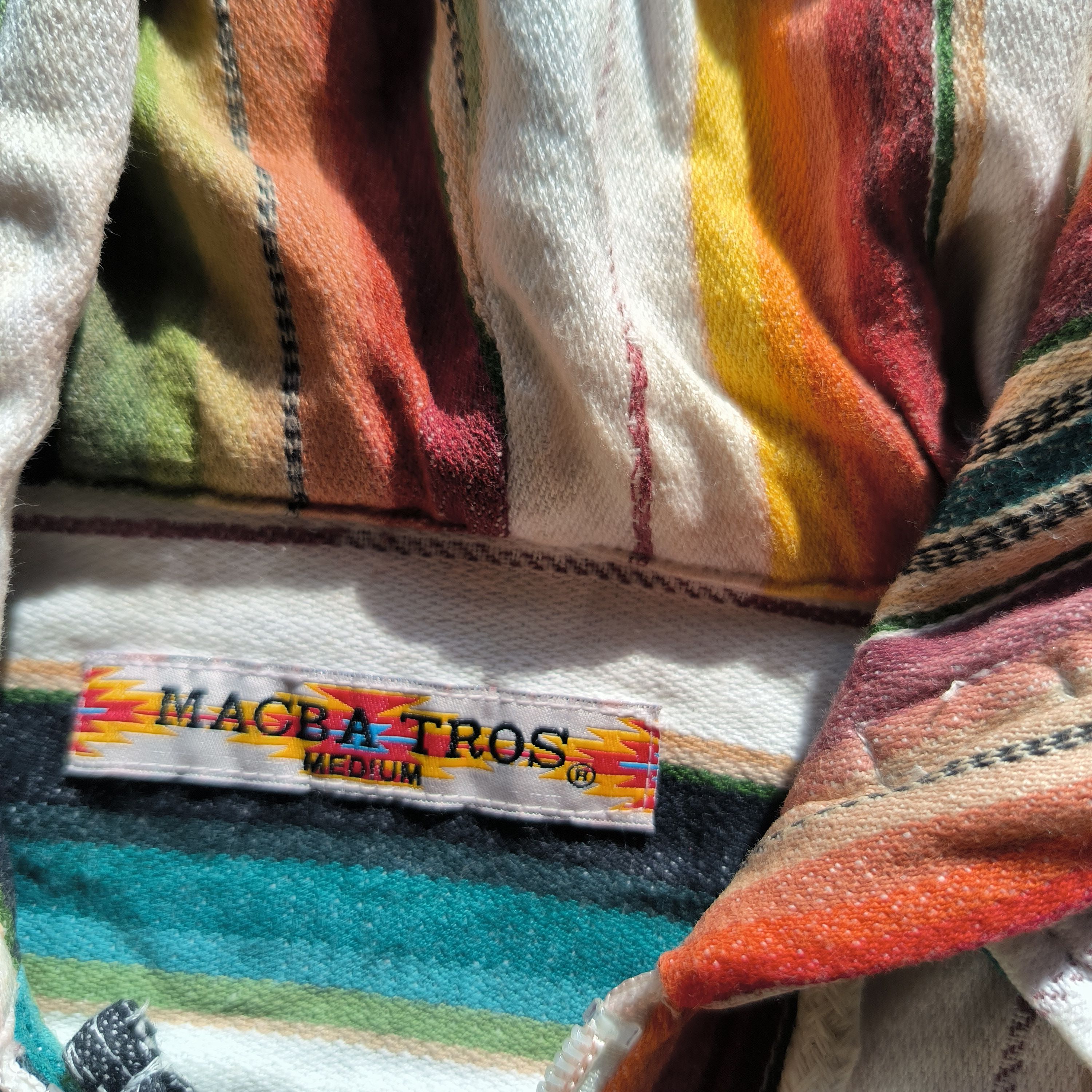 Vintage Vintage Macba Tross Indian Style Zip Hoodie Size US M / EU 48-50 / 2 - 3 Thumbnail