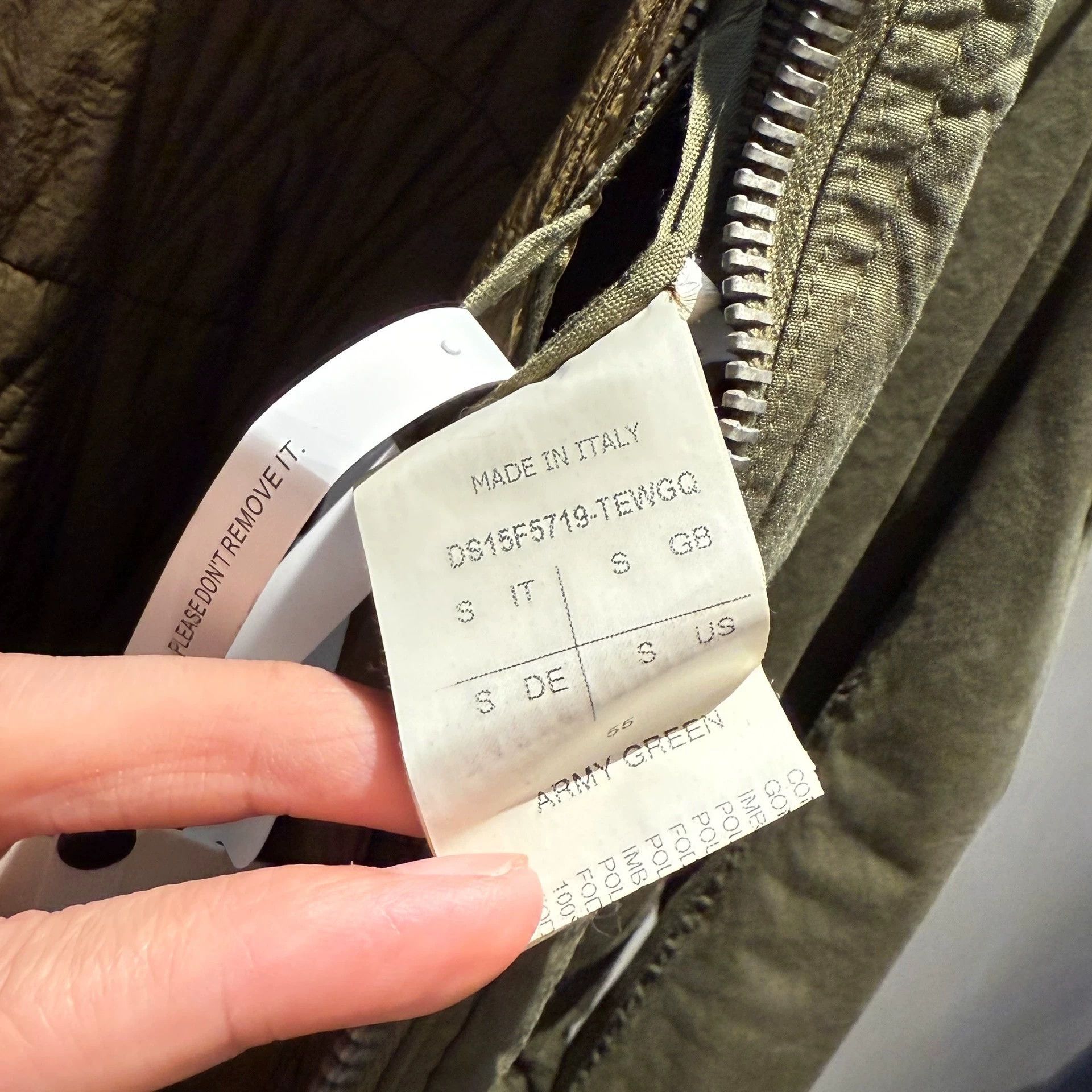 Rick Owens rickowens drkshdw Long Military MA-1 Jacket Size S / US 4 / IT 40 - 6 Thumbnail