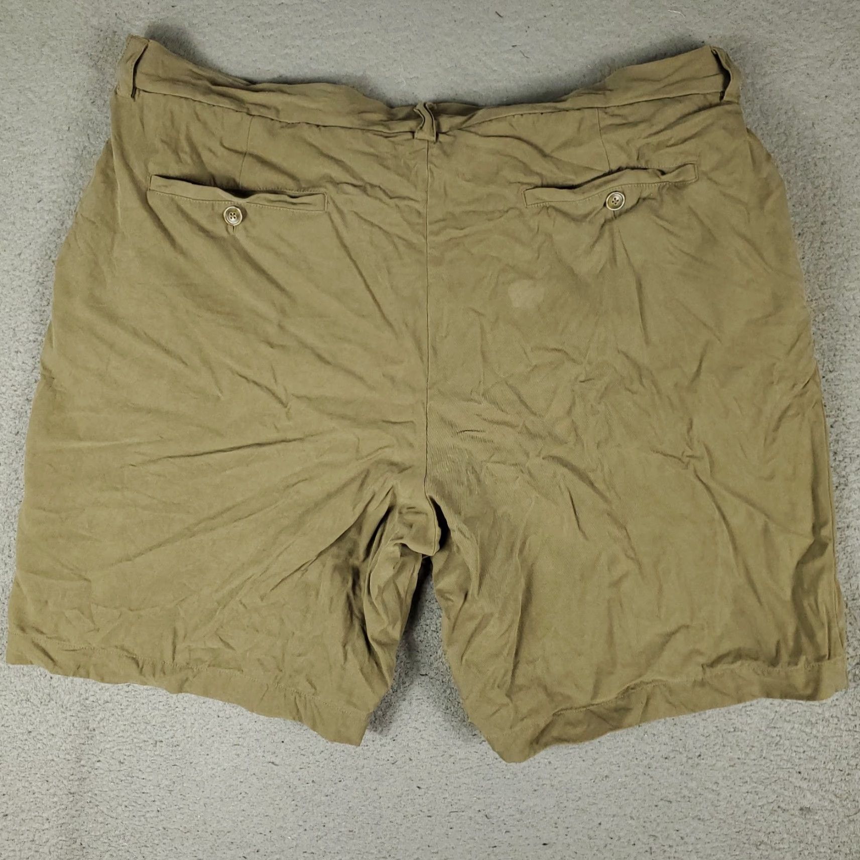 Tommy Bahama Tommy Bahama Shorts Mens Size 40 Beige Silk Pleated Slash Pockets Chino Size US 40 / EU 56 - 7 Thumbnail