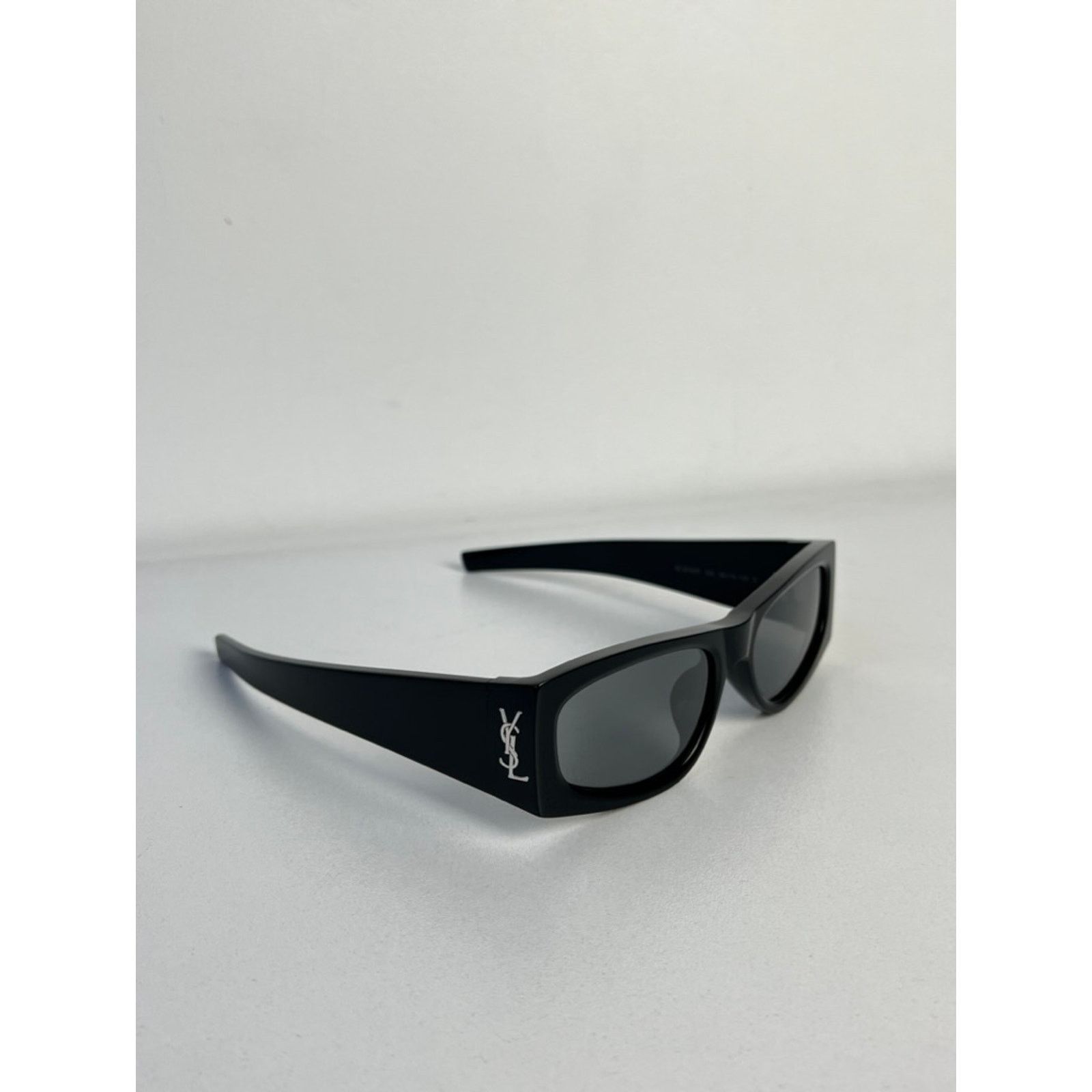 Saint Laurent Paris NEW Saint Laurent SLM140/F Black Silver Sunglasses $580 Size ONE SIZE - 4 Thumbnail