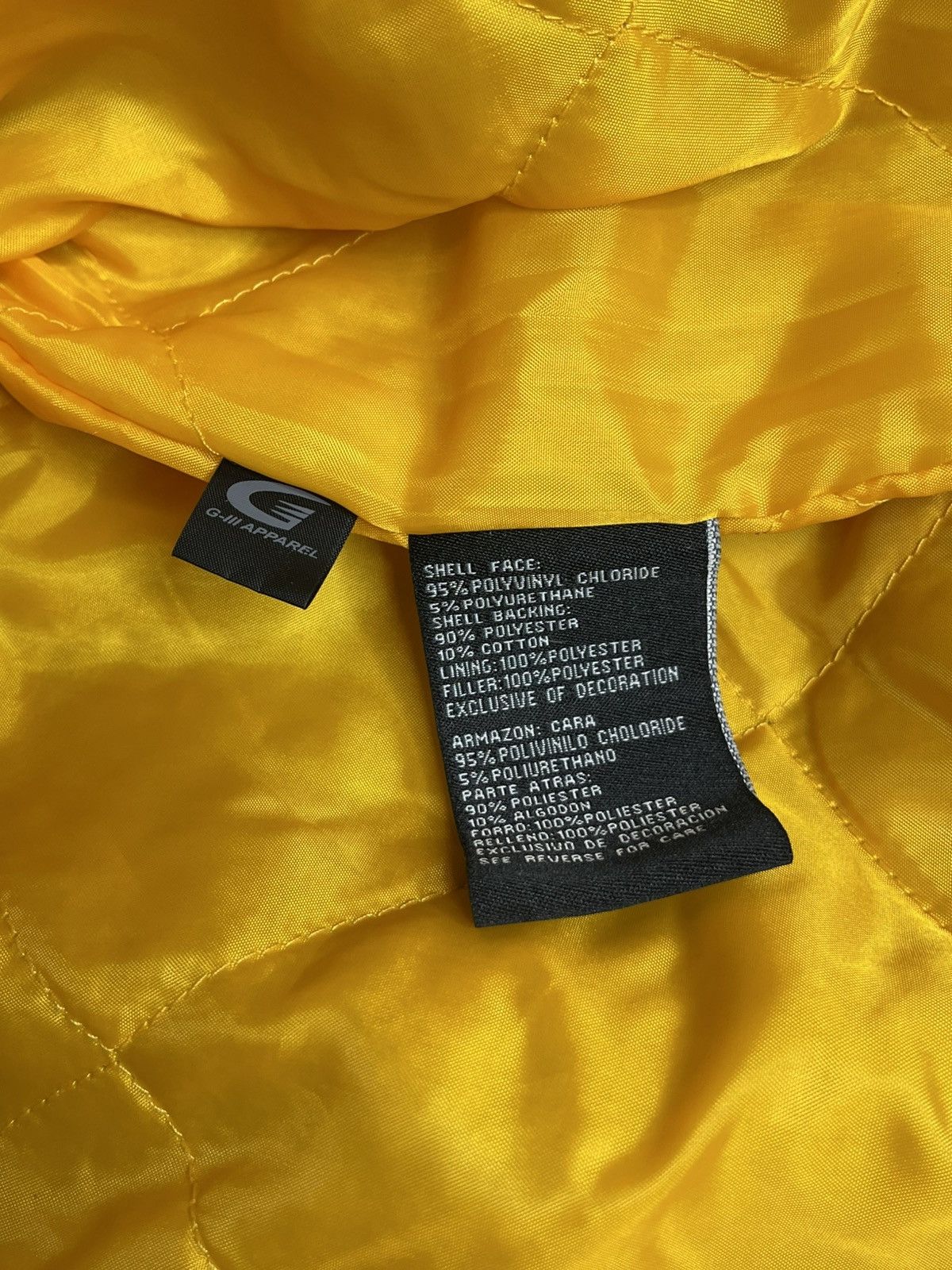 G-III Pittsburgh Steelers NFL GIII Faux Leather Jacket NWT Sz Lg Size US L / EU 52-54 / 3 - 11 Thumbnail