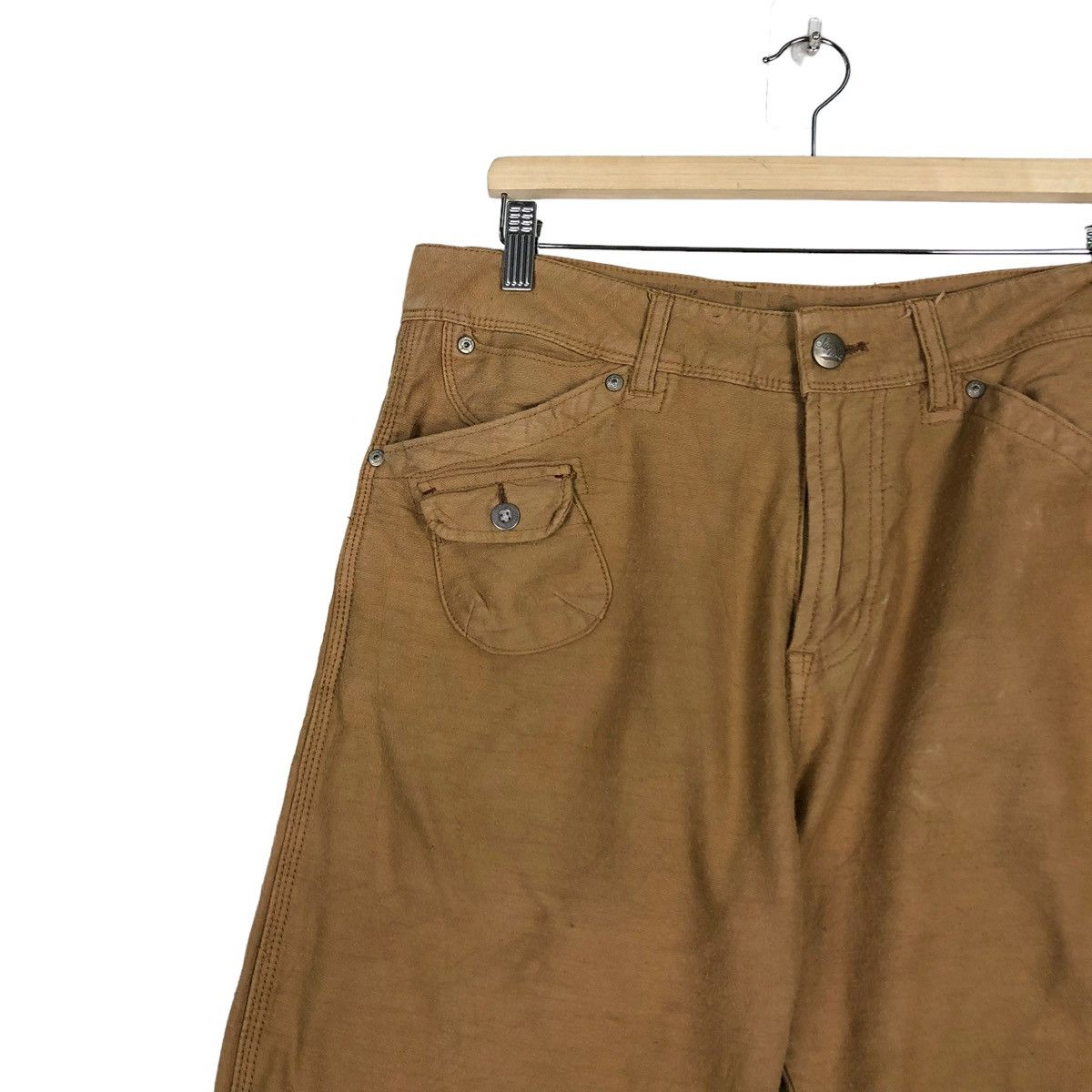 Japanese Brand 🔥90’s Vintage Cargo Work Pants Multi Pocket Surplus Size US 34 / EU 50 - 7 Thumbnail