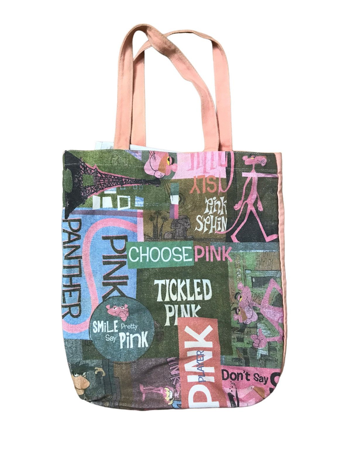 Pink Panther Full Print Tote Bag