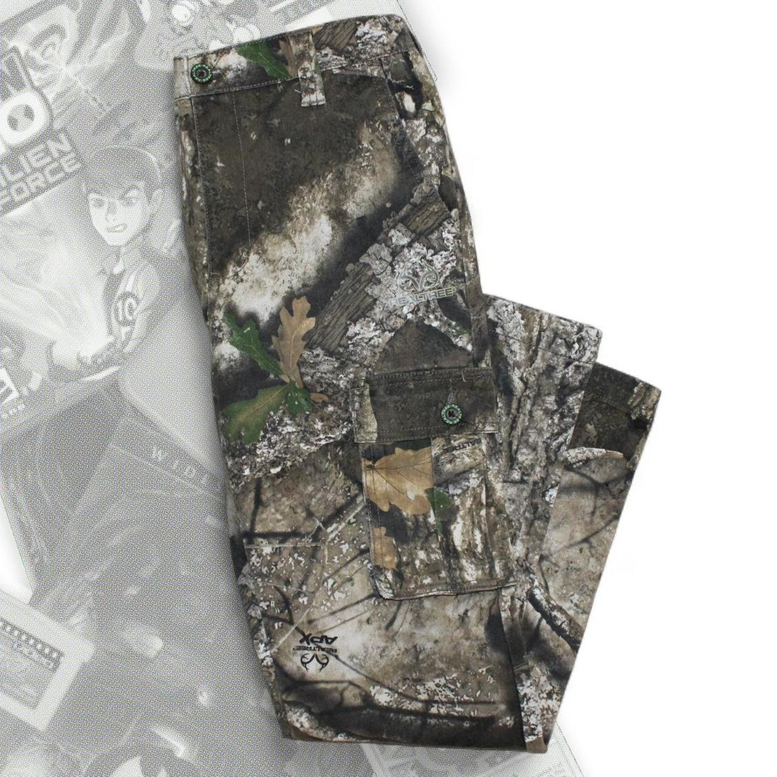 Realtree Camo Real Tree Cargo Pants Size 28" / US 6 / IT 42 - 1 Thumbnail