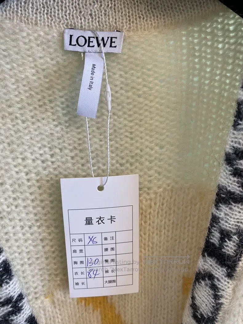Loewe Loewe Squirrel Print Cardigan Size XS / US 0-2 / IT 36-38 - 9 Thumbnail