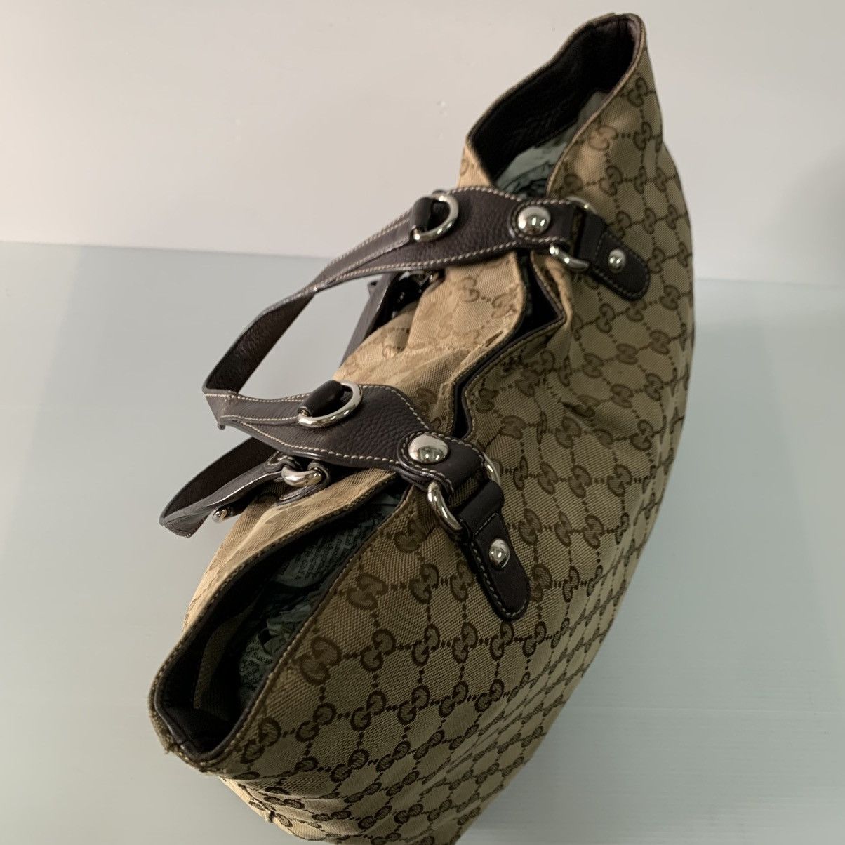 Gucci Gucci GG Monogram Large Shoulder Bag Size ONE SIZE - 7 Thumbnail