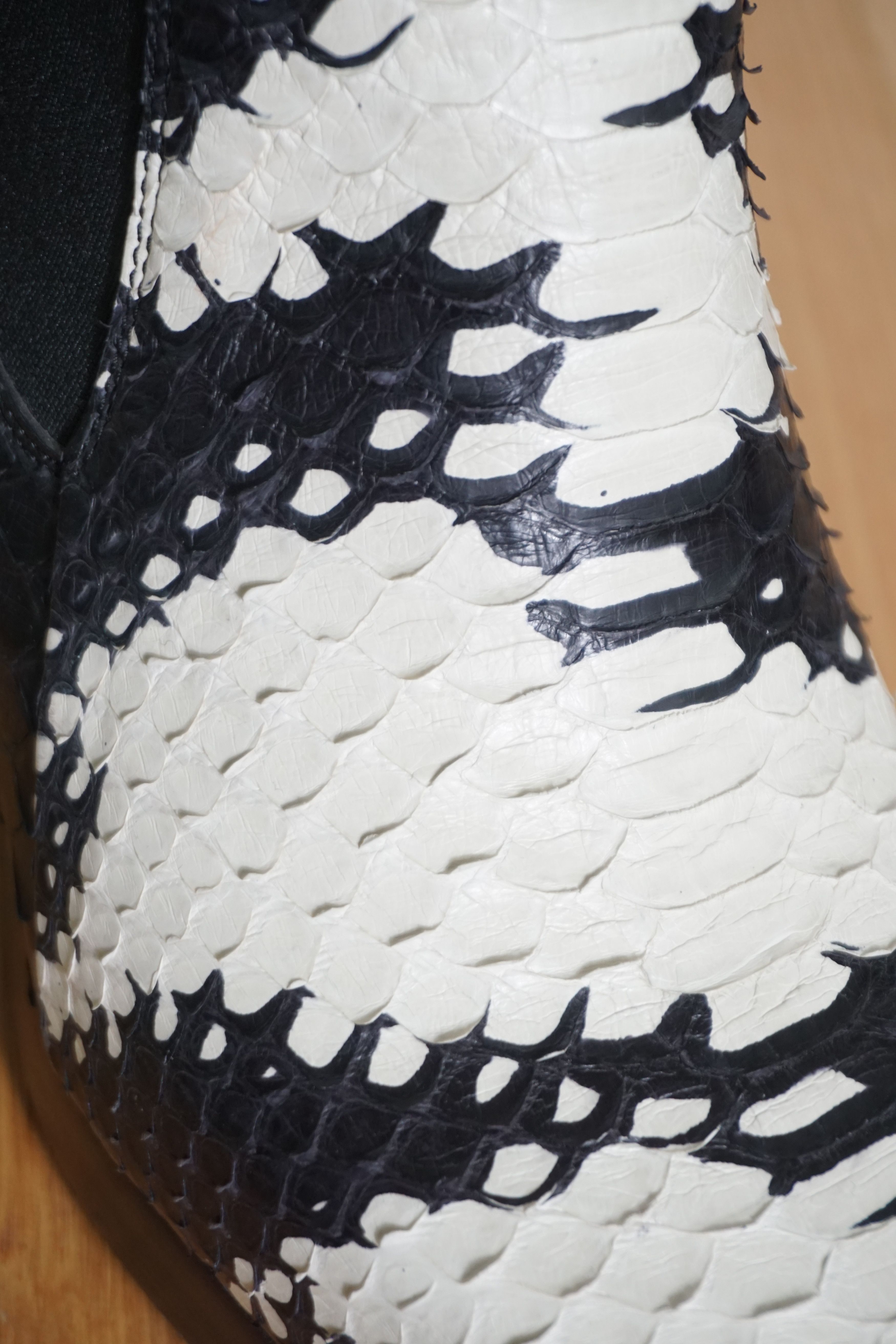 Rick Owens Python SS22 Fogachine Heeled Sliver Size US 8 / IT 38 - 10 Thumbnail