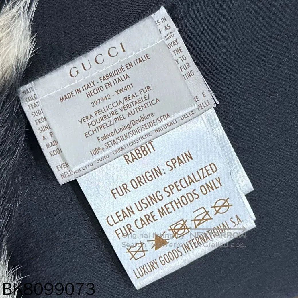 Gucci Gucci Fox Rabbit Fur Coat. Size S / US 4 / IT 40 - 5 Thumbnail
