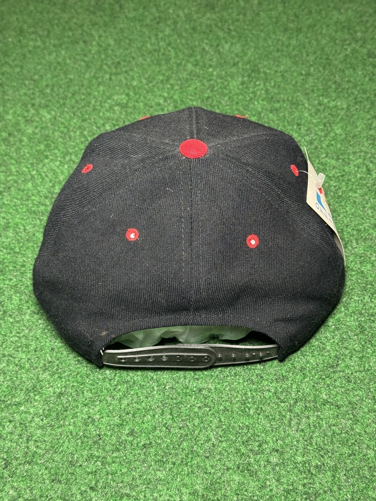 Vintage Vintage Chicago Bulls Record 90s NBA Jordan Snapback Hat Size ONE SIZE - 3 Thumbnail