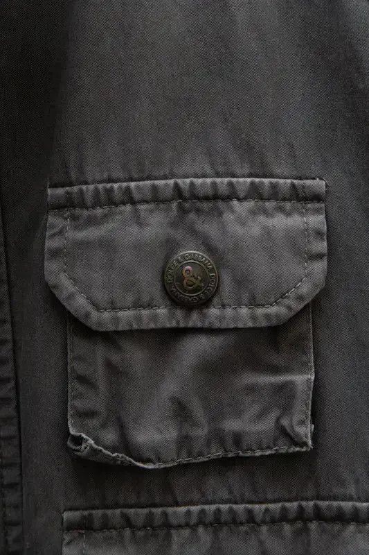 Dolce & Gabbana × Vintage DOLCE GABBANA Jacket Utility Cargo Field Vest 90s Grey Size US L / EU 52-54 / 3 - 6 Thumbnail