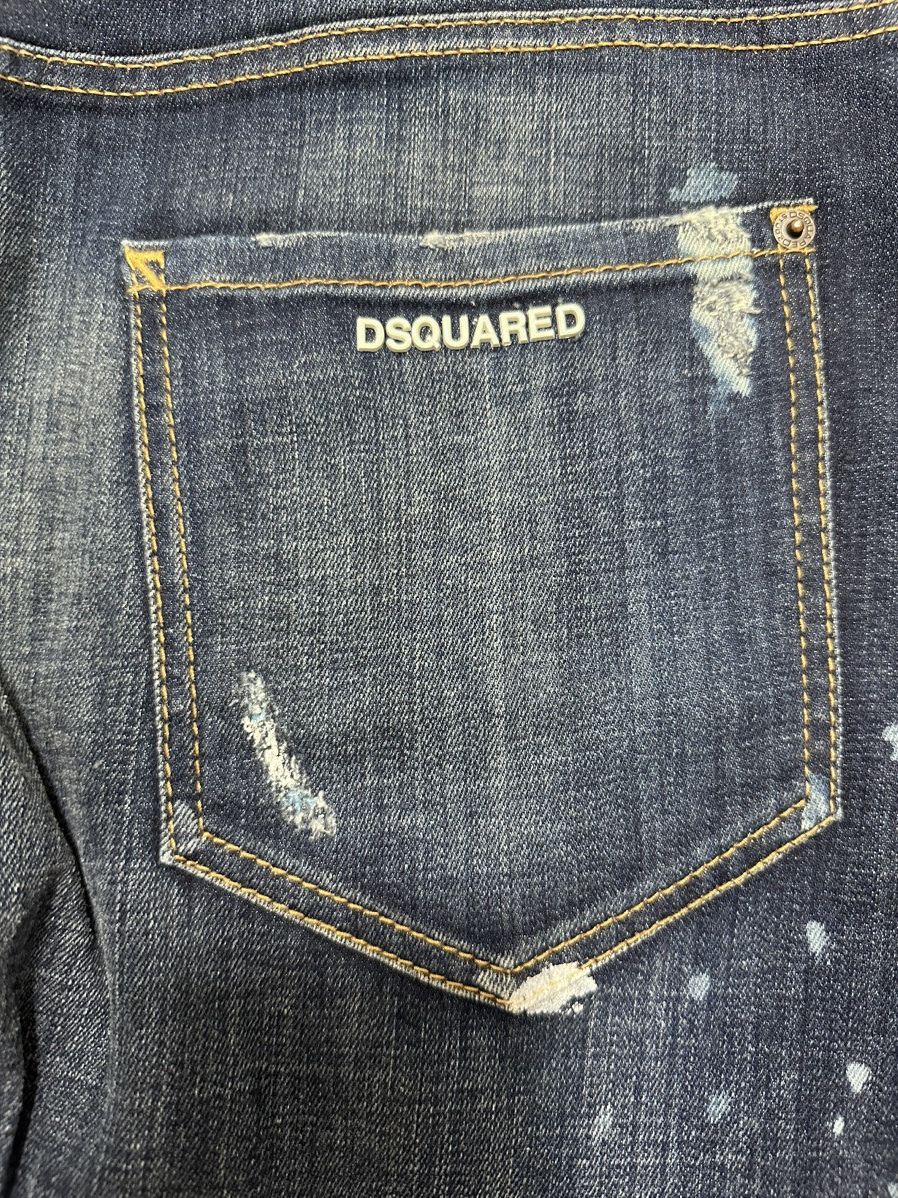 Designer × Dsquared2 Dsquared2 Jeans Size IT50 EU33 Navy Blue Denim Size US 33 - 7 Thumbnail