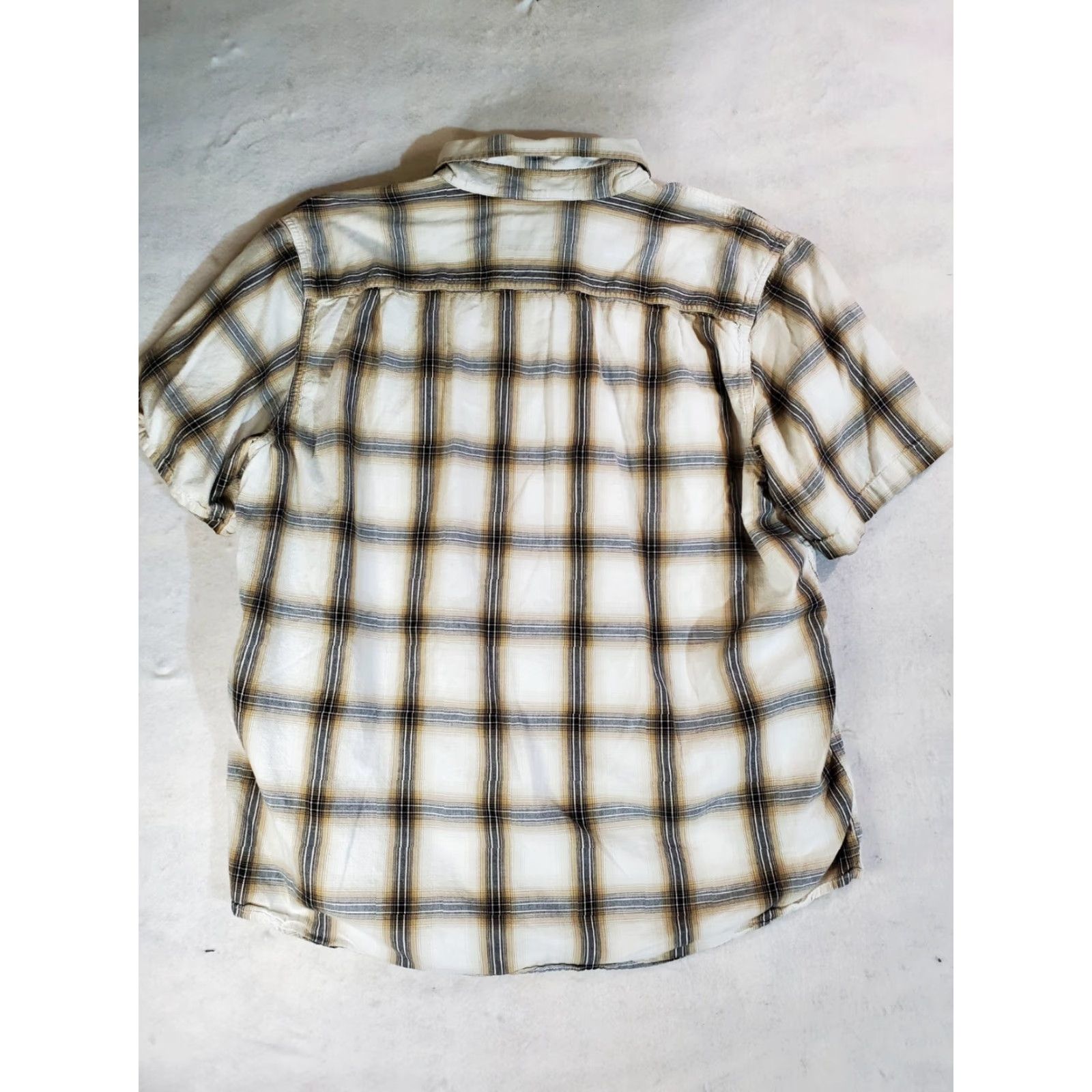Carhartt Carhartt Shirt Plaid Button-Up Short Sleeve XL Mens Loose Fit Multicolor Casual Workwear Breathable Pockets Size US XL / EU 56 / 4 - 6 Thumbnail