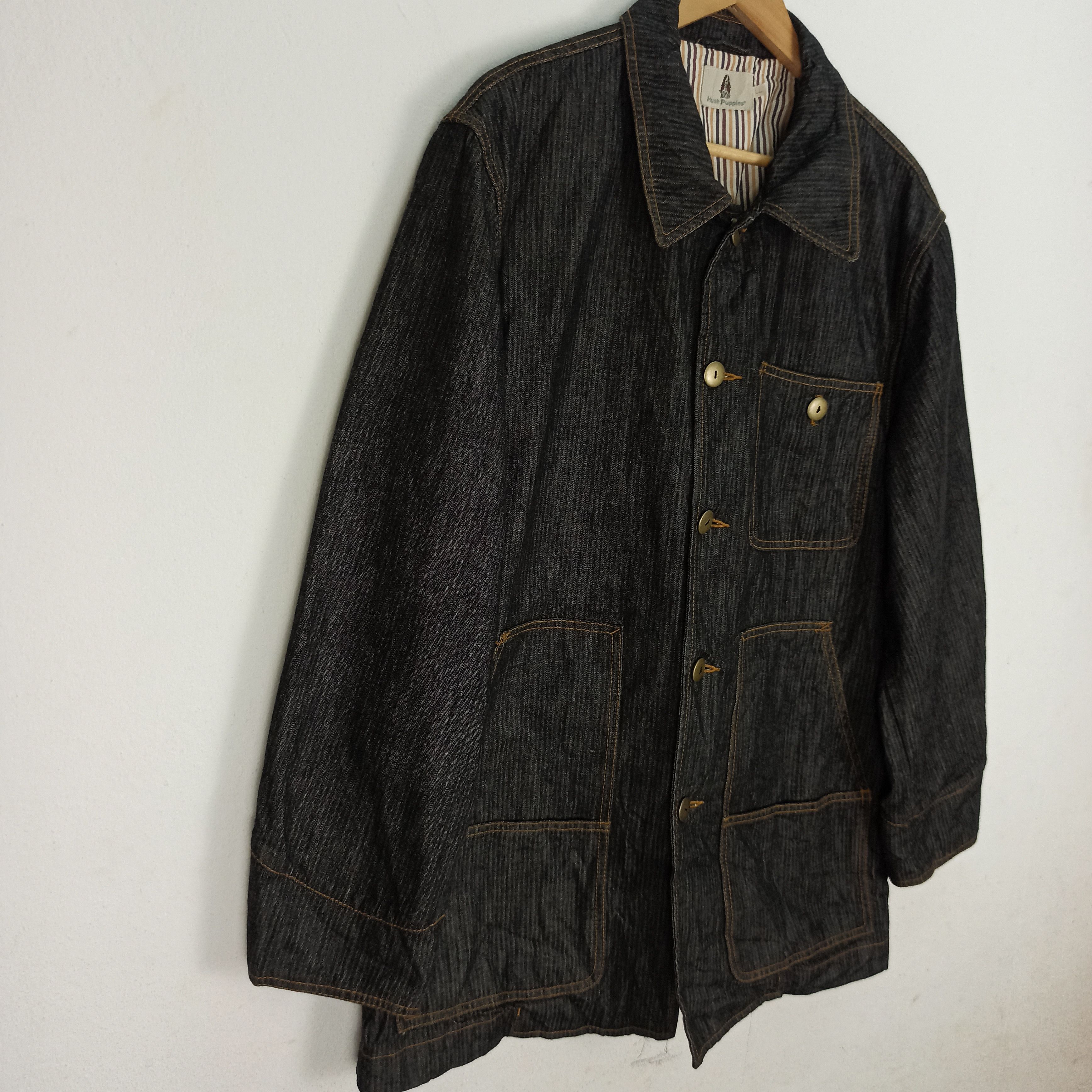 14th Addiction Hush Puppies Denim Jacket Like Jacket 14th Addiction/LGB Size US XL / EU 56 / 4 - 2 Thumbnail