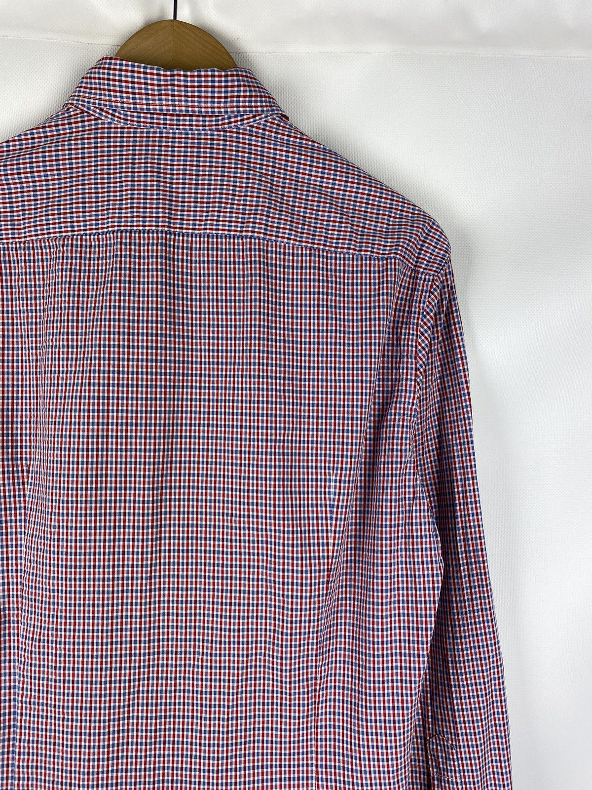 Boggi Boggi Milano men’s long sleeve plaid button up shirt size L Size US L / EU 52-54 / 3 - 19 Thumbnail