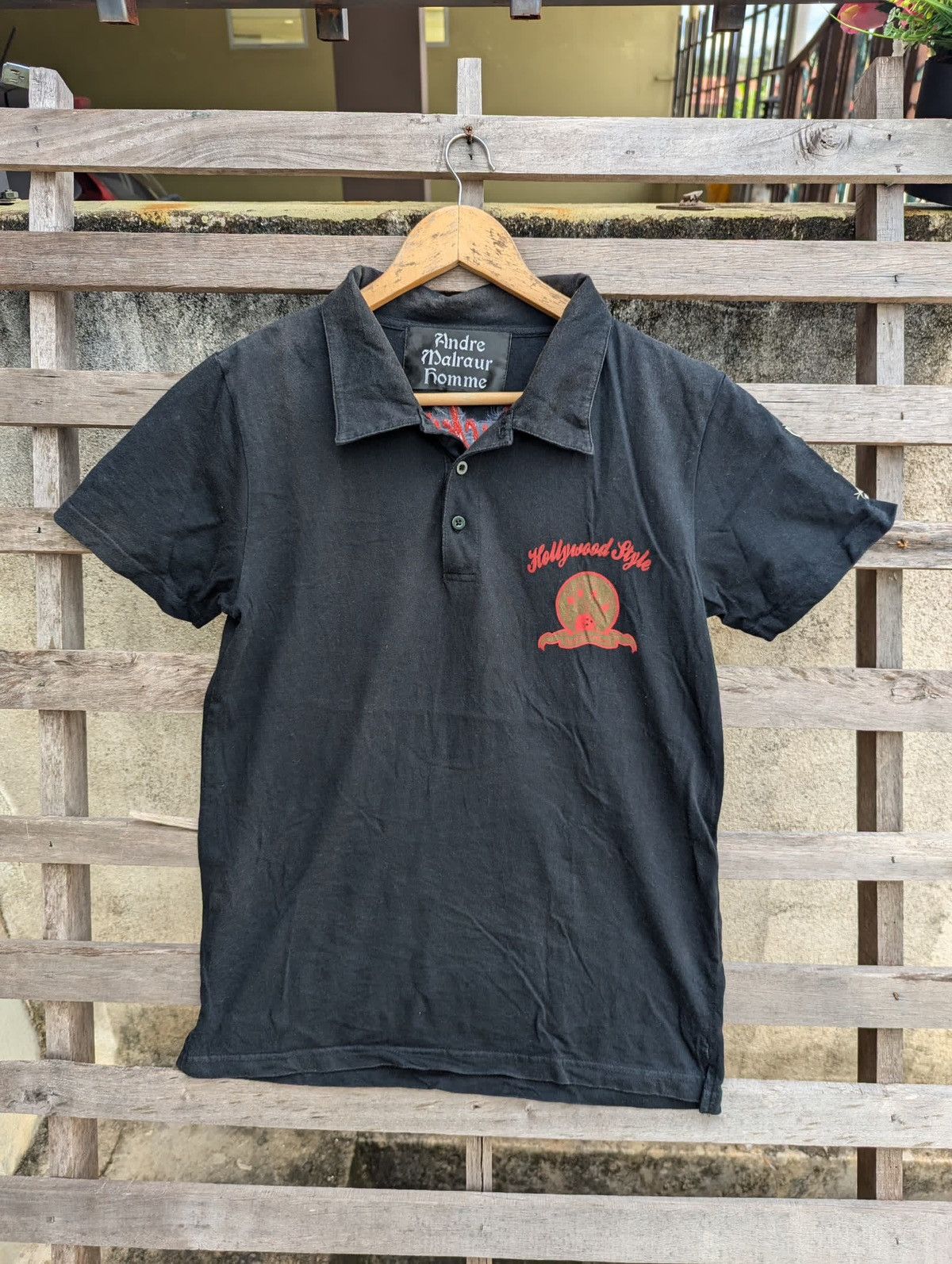 Japanese Brand × Vintage Bowling Tournament Andre Malraur Homme Polos Size US M / EU 48-50 / 2 - 1 Thumbnail