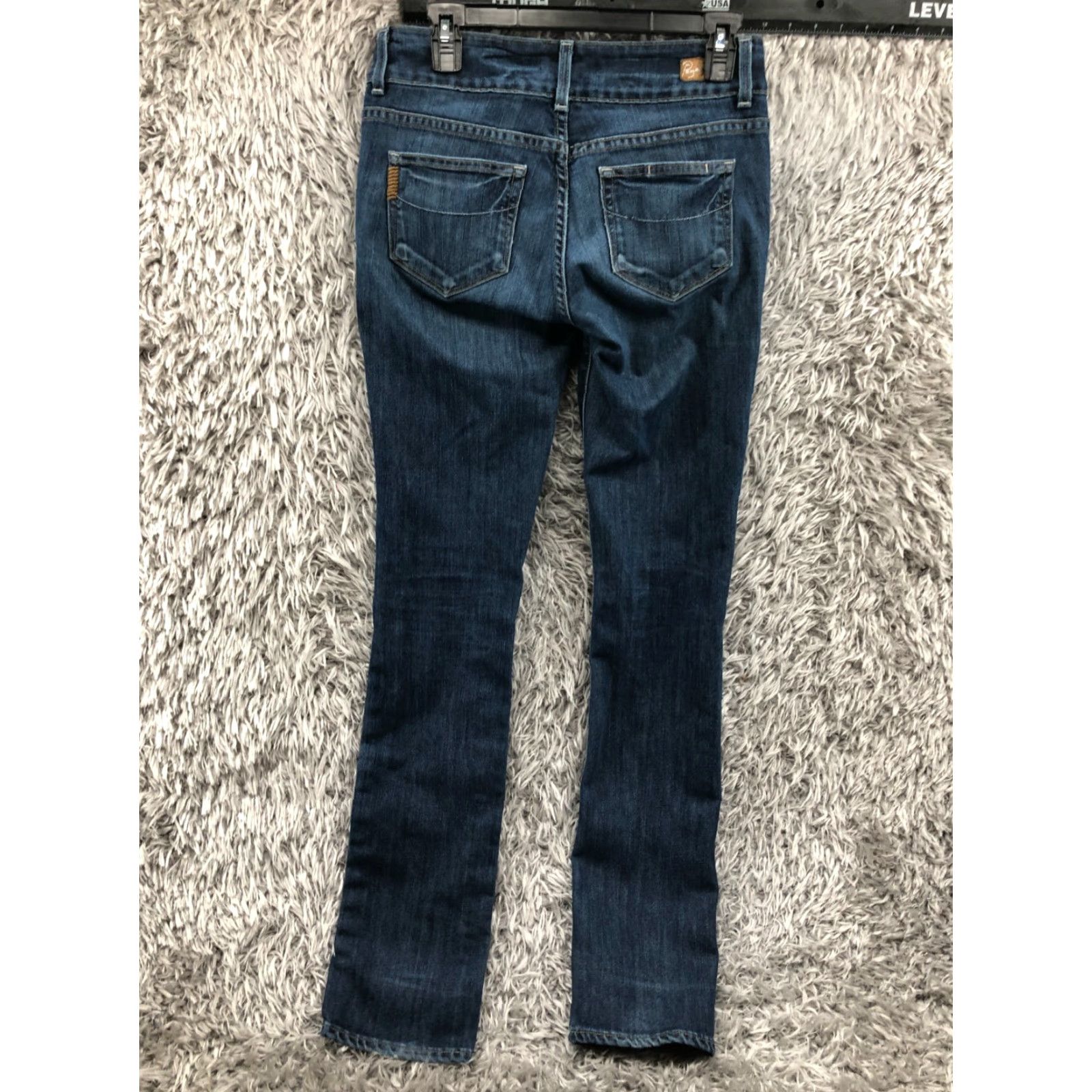 Paige Paige Hidden Hills Jeans Skinny Womens Medium Blue 28 Regular Denim ZIP Pockets 5-Pocket Style Modern Classic Vintage No? Size 28" / US 6 / IT 42 - 5 Thumbnail