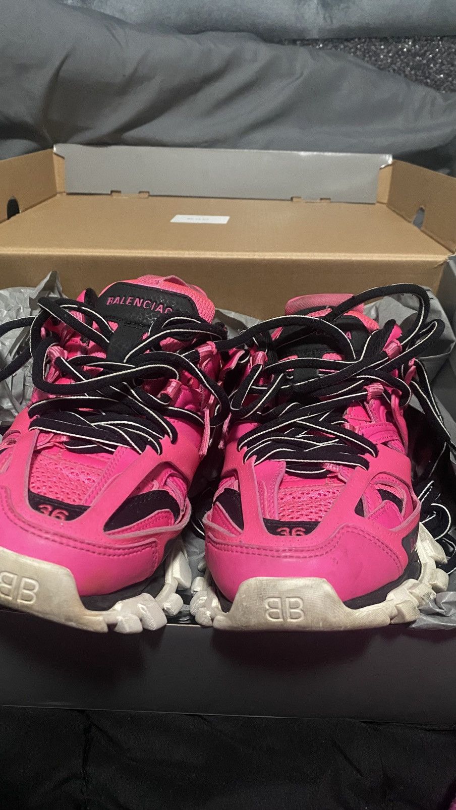 Balenciaga Fucsia Balenciaga Trainers Size US 6.5 / EU 39-40 - 6 Thumbnail
