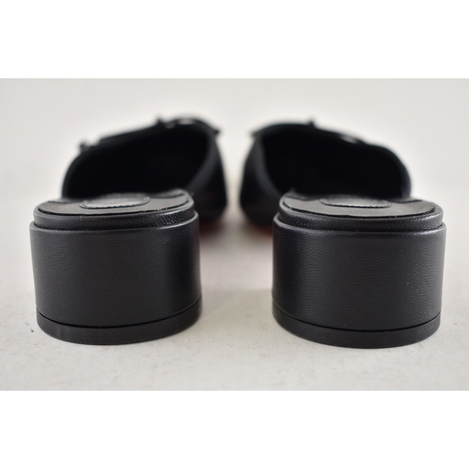 Christian Louboutin Christian Louboutin Mimiflirt Black Ballet Ballerina Slide Size US 9 / IT 39 - 13 Thumbnail