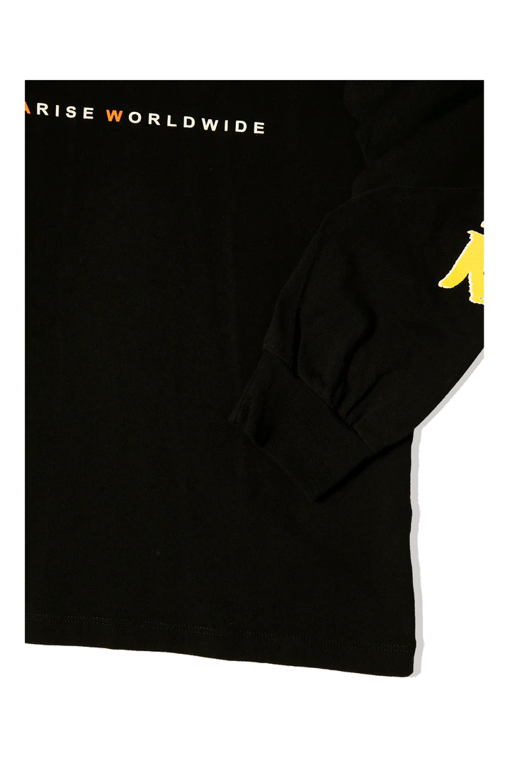 Aries o1mle0424 Raaw Long Sleeve T-Shirt in Black Size US S / EU 44-46 / 1 - 7 Thumbnail
