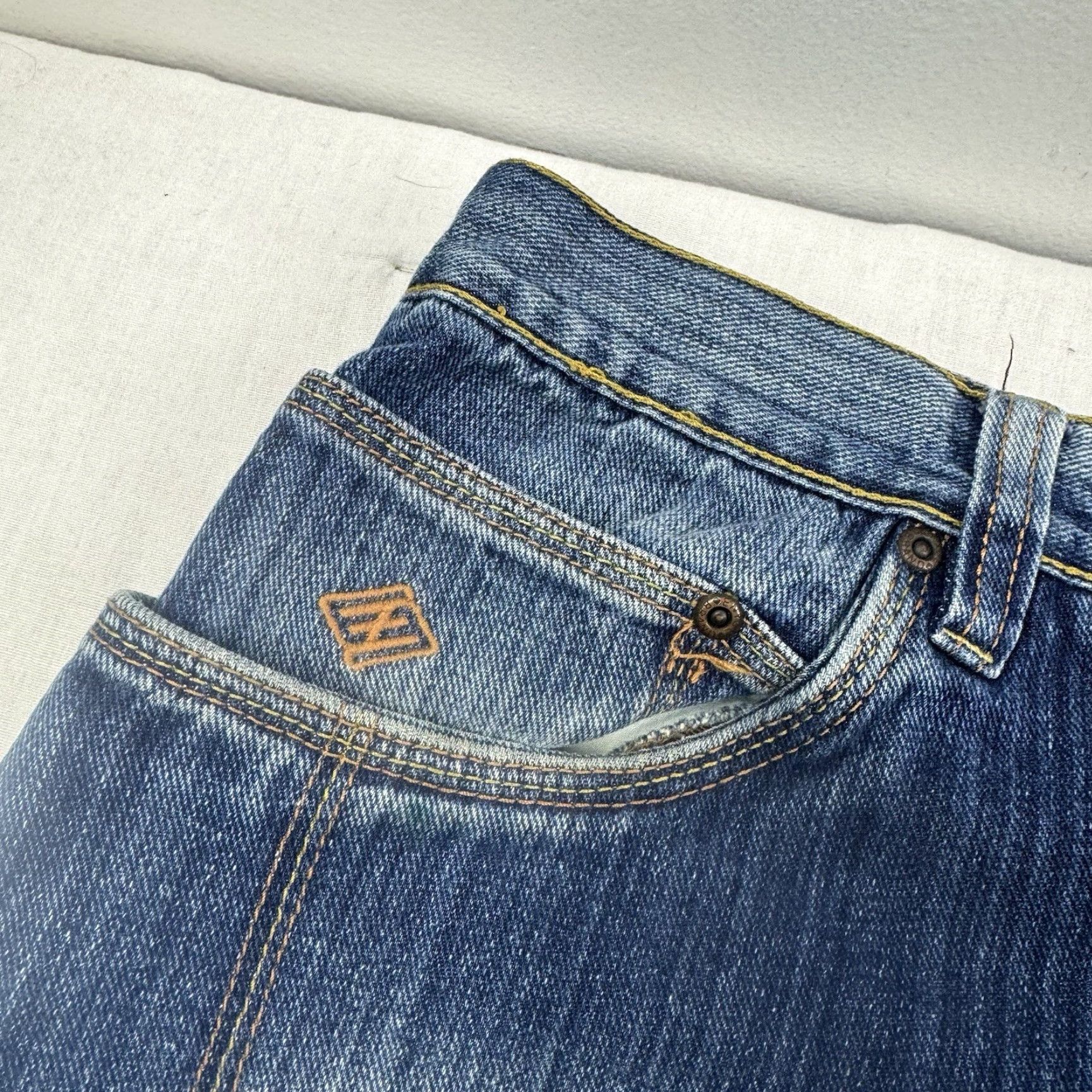 Enyce VINTAGE Enyce Jeans Baggy 38x30 Adult 90s hip hop grunge wide-leg blue jeans Mens Size US 38 / EU 54 - 4 Thumbnail