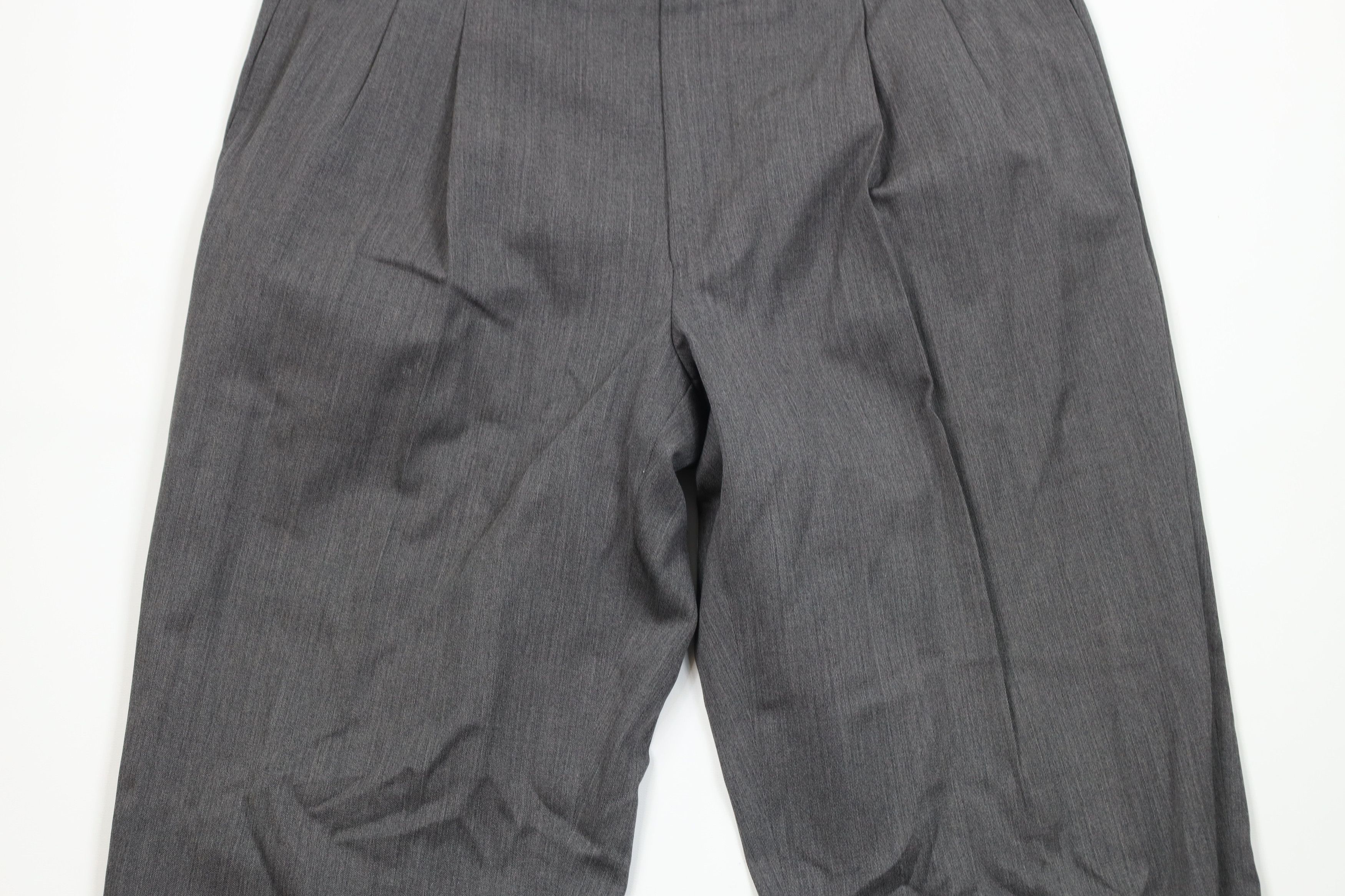 Brooks Brothers Vintage 90s Brooks Brothers Pleated Cuffed Chino Pants Size US 34 / EU 50 - 3 Thumbnail