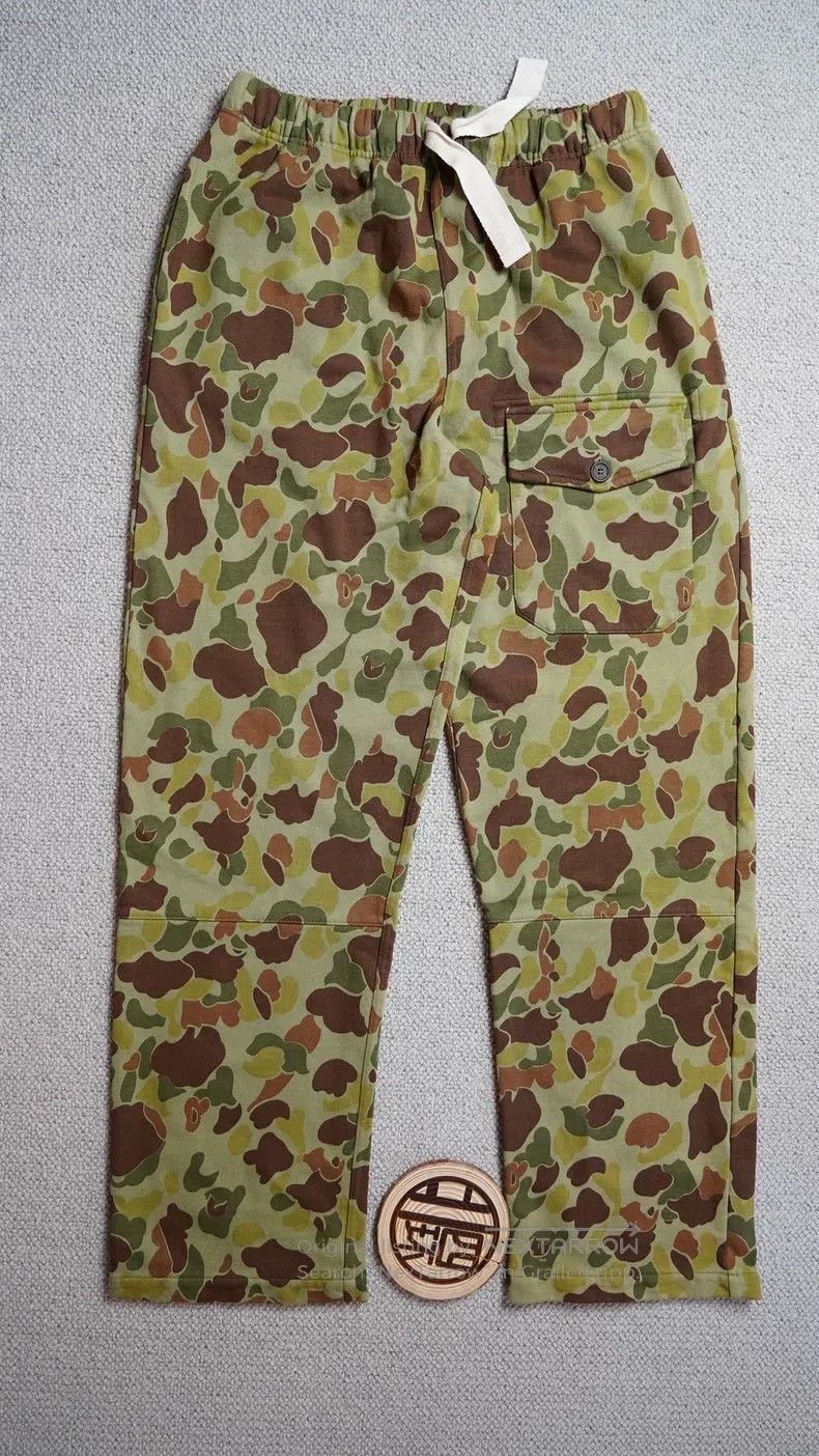 Nigel Cabourn Nigel Cabourn size M Heavyweight Camouflage Casual Trousers Size US 38 / EU 54 - 1 Thumbnail