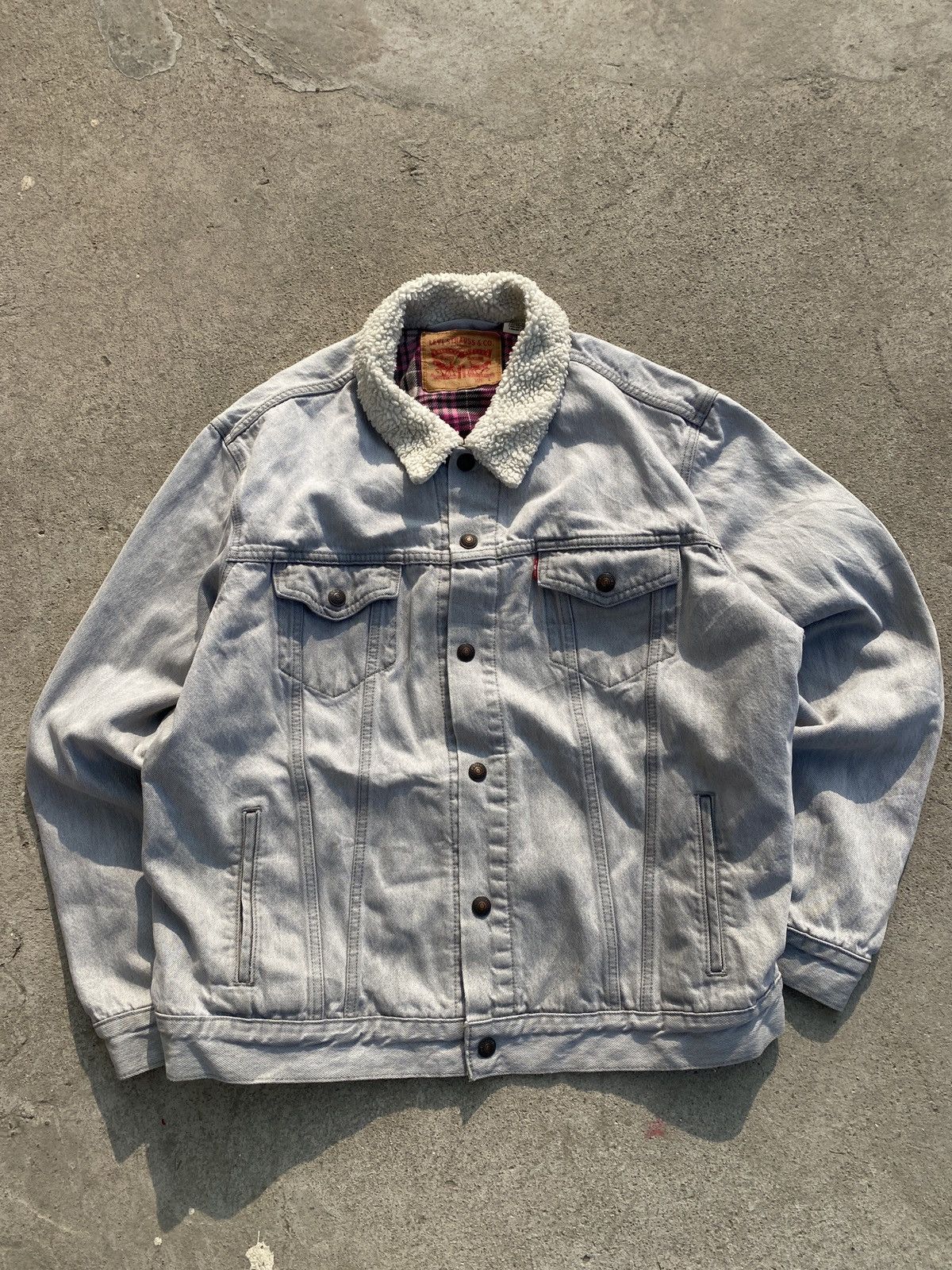 Levi's Vintage Levis Denim Jacket Size US L / EU 52-54 / 3 - 1 Thumbnail