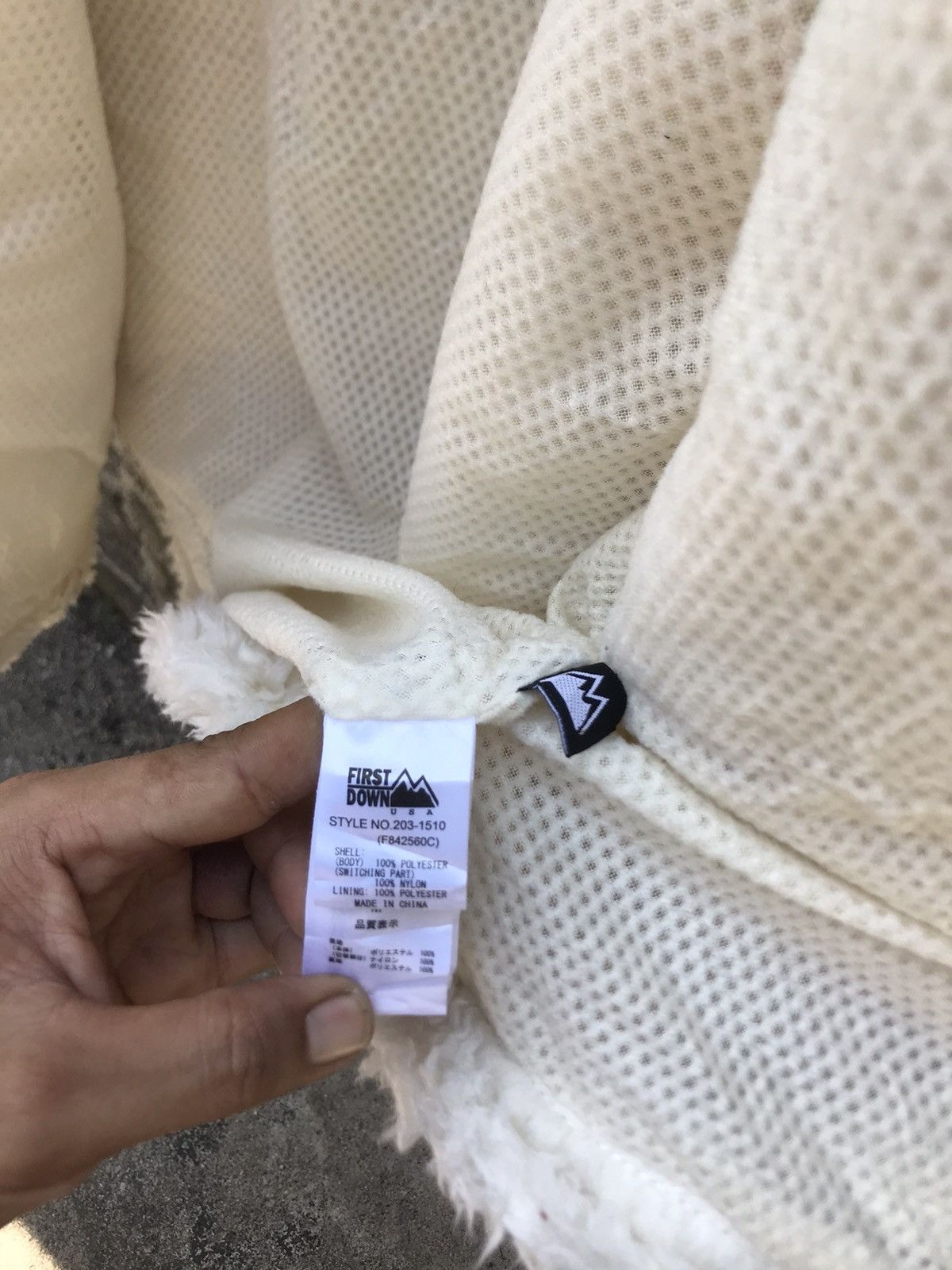 Other Outdoor Style First Down Deep Pile Fleece Jacket Size US M / EU 48-50 / 2 - 6 Thumbnail